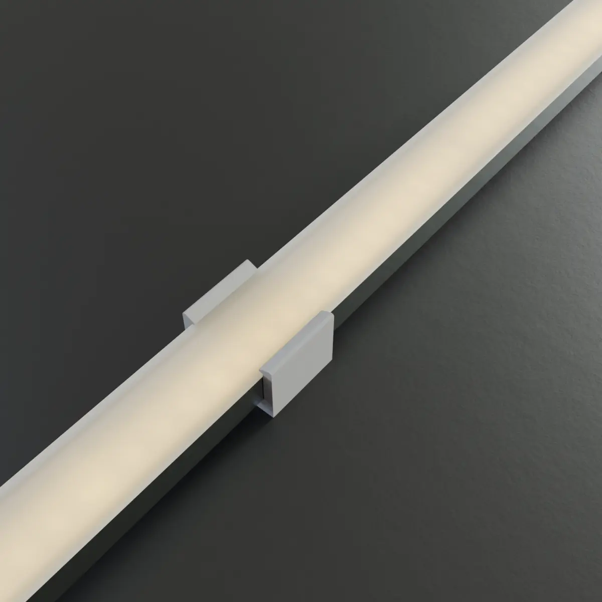 Magnetklammer A1 aus PETG – Halteklammer für LED Alu-Aufbauprofil Exo A1-13