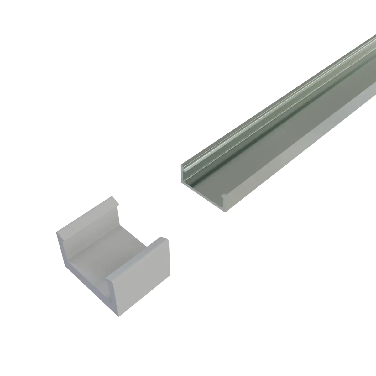 Magnetklammer A1 aus PETG – Halteklammer für LED Alu-Aufbauprofil Exo A1-13 Magnetklammer A1 aus PETG – Halteklammer für LED Alu-Aufbauprofil Exo A1-13