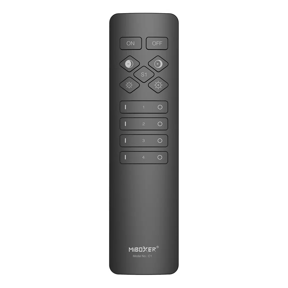 MiBoxer C1 Farbtemperatur-Fernbedienung – 2,4 GHz, CCT & Helligkeit, 4-Zonen-Steuerung
