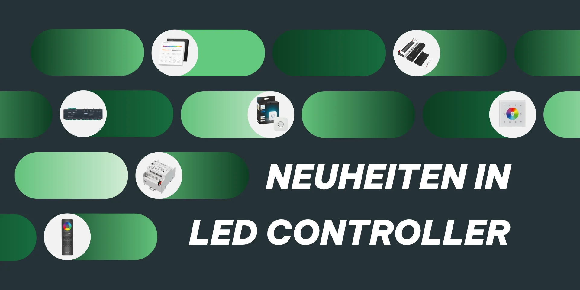 Neue LED Controller von MiBoxer – Matter, Zigbee 3.0 und 2,4 GHz Funk für professionelle LED-Steuerung