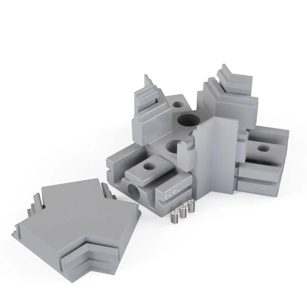 Verbinder für LED ALU Aufbauprofil Exo-N4_24