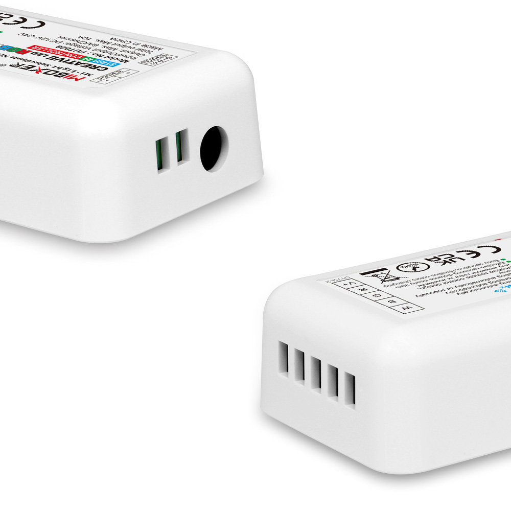 MiBoxer FUT028 LED-Controller Set – Fernbedienung + Empfänger MiBoxer FUT028 RGBW Fernbedienung – 2,4 GHz Funksteuerung für LED-Controller – SK-LED