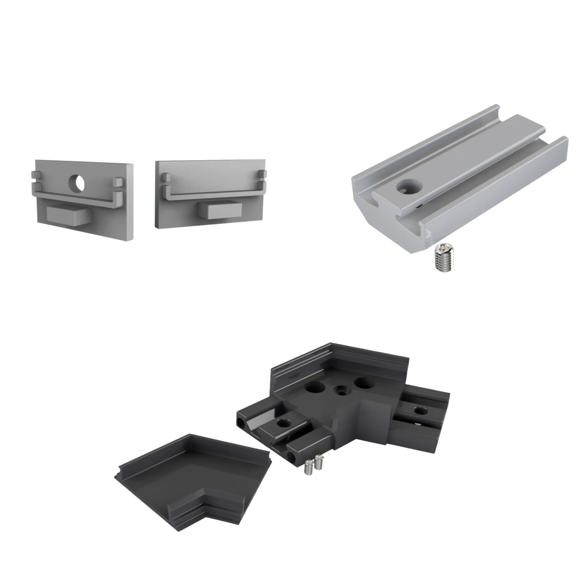 LED Aluprofile Zubehör