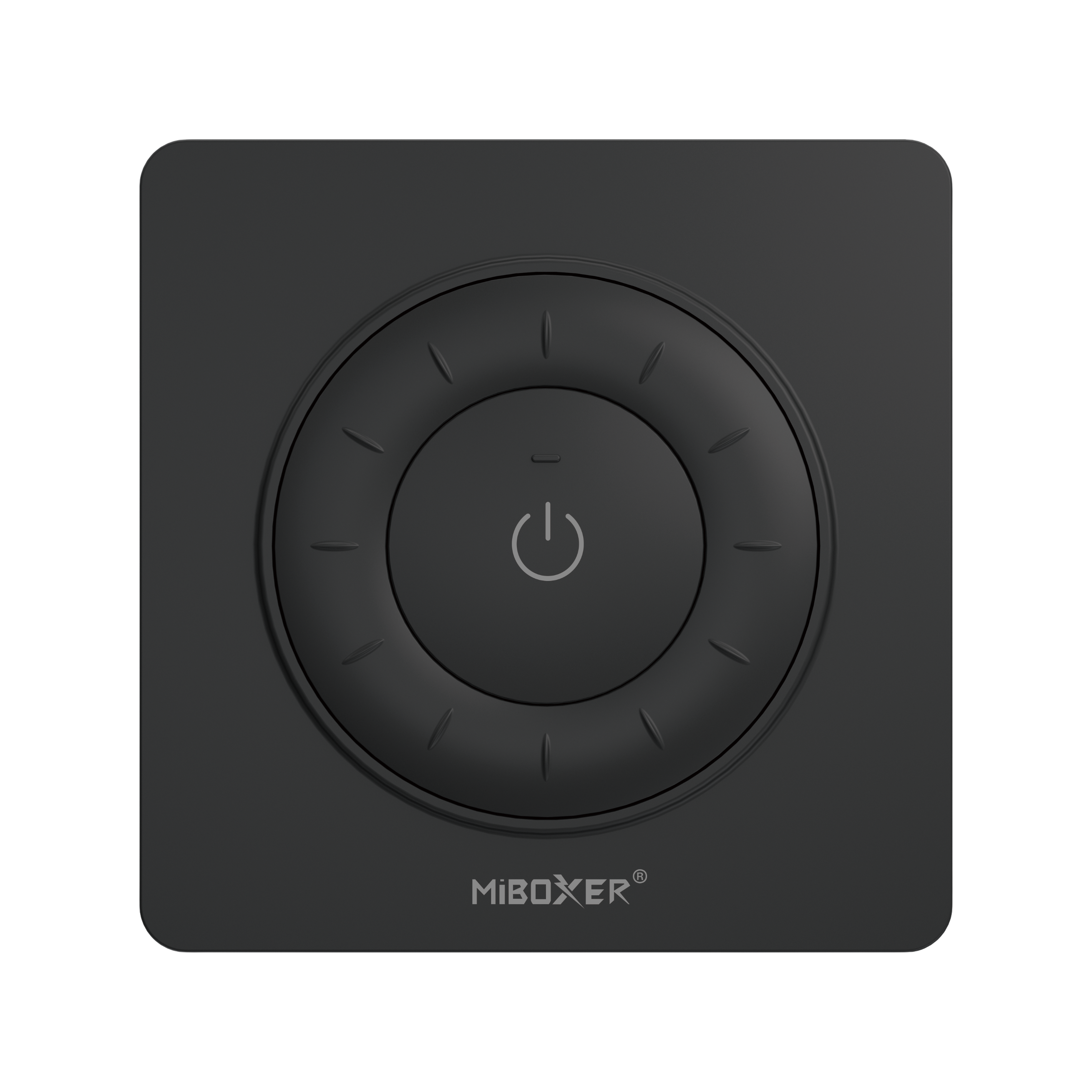 MiBoxer K3P LED Drehregler Fernbedienung schwarz 2,4 GHz Funk LED Dimmer Wandsteuerung