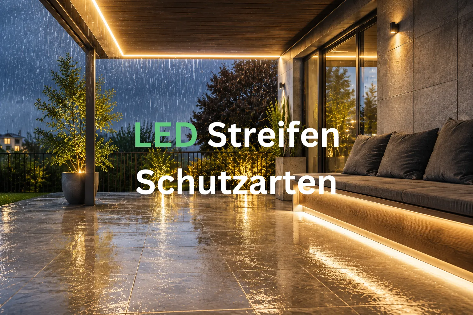 LED Streifen Schutzarten