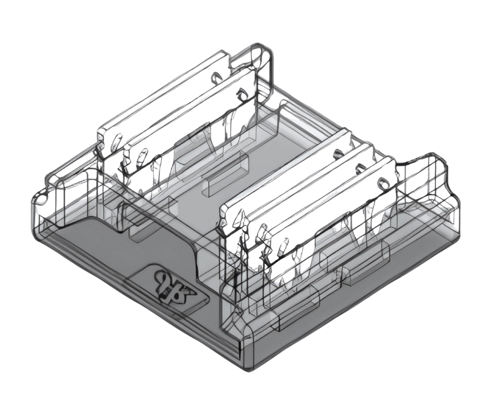 5-poliger LED Strip-zu-Strip Schnellverbinder / Connector für 12 mm RGBW LED-Streifen – lötfrei (solderless) – kompakter LED Verbinder für RGBW Streifen, werkzeugfrei und einfach zu installieren – SK-LED