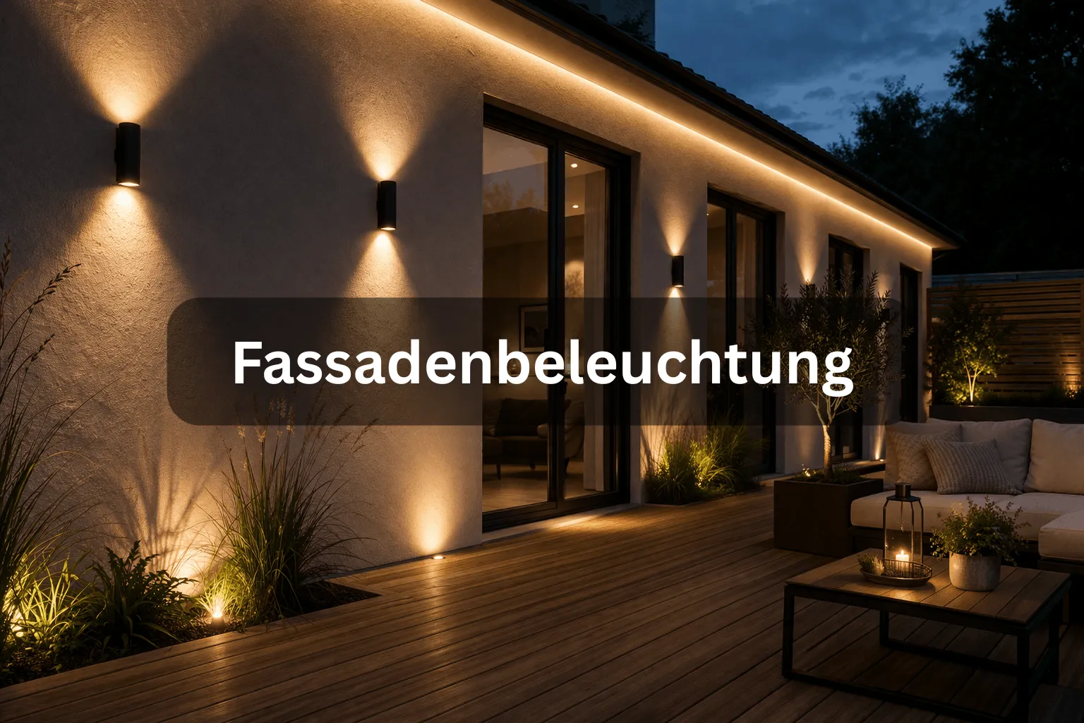 Fassadenbeleuchtung