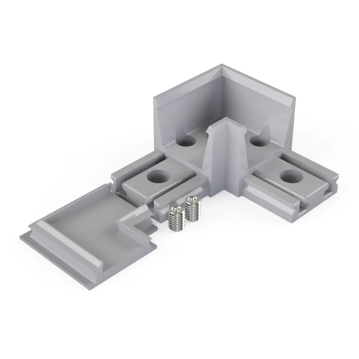 Verbinder für LED ALU Aufbauprofil Exo-A2_13 Verbinder für LED ALU Aufbauprofil Exo-A2_13