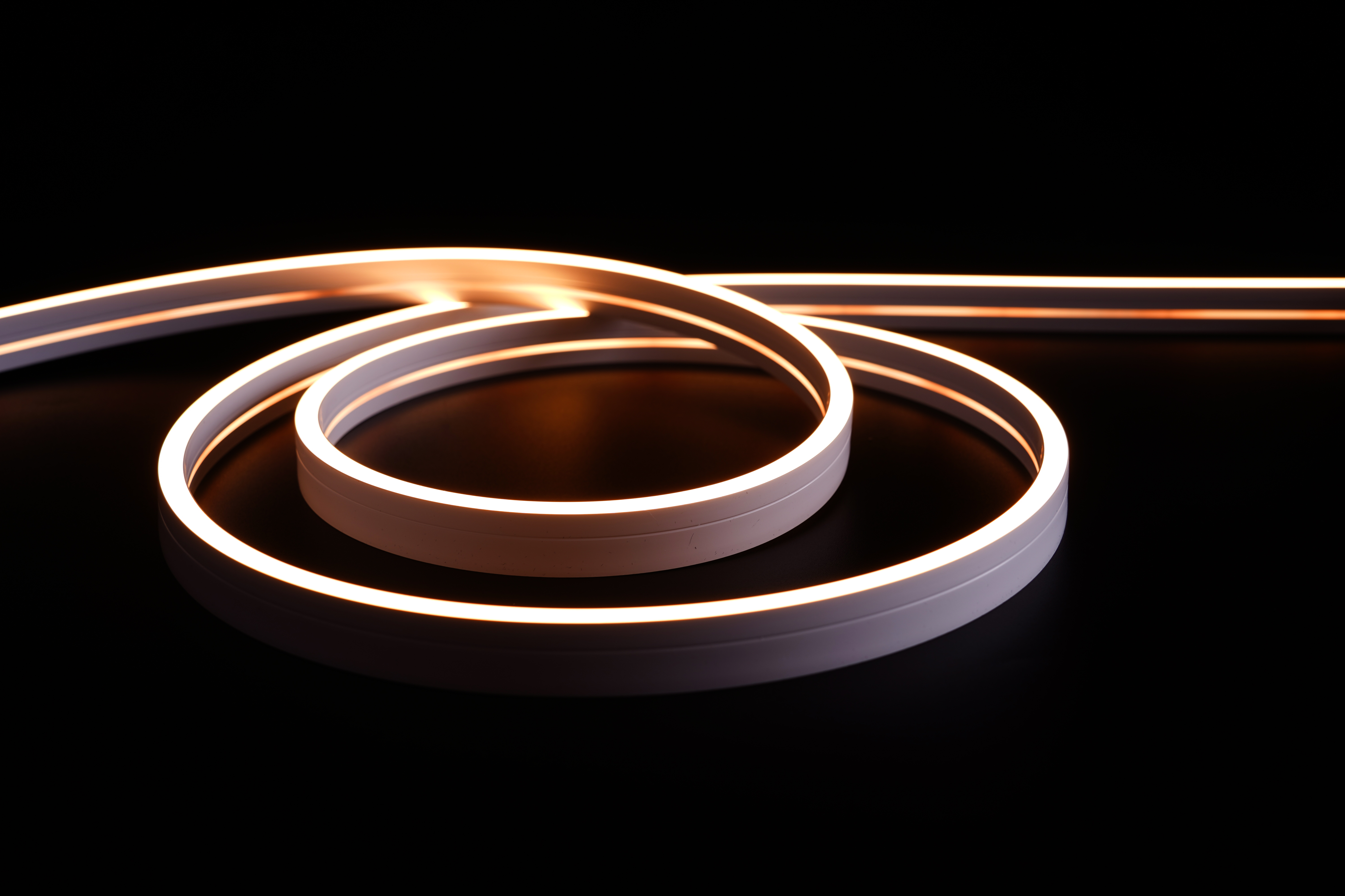 LED NEON TUBE 06×16 mm Silikon Schlauch – 5 m Rolle - 12 W – 24 V – IP67 – CRI>93 - Schneidmaß 50mm