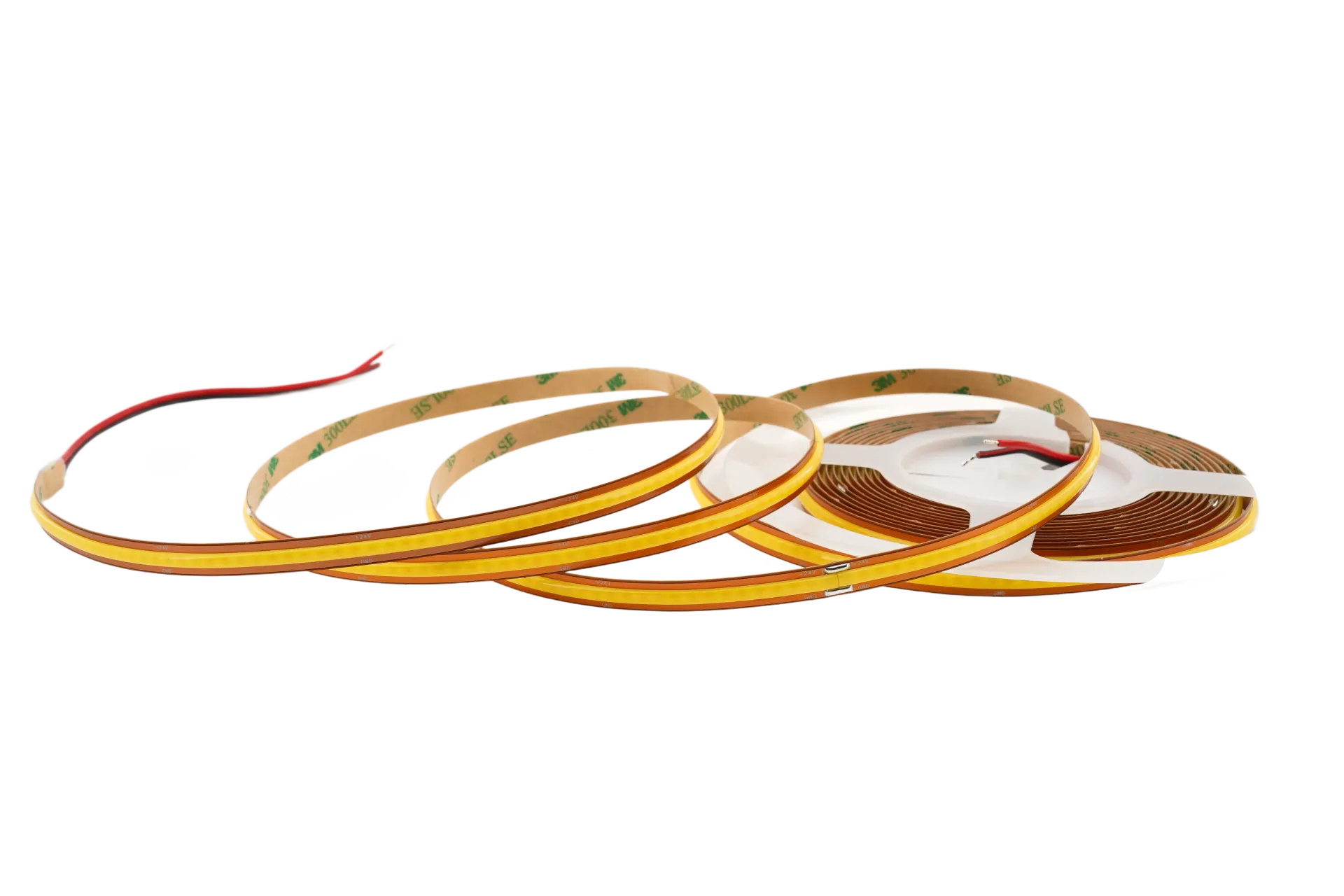 Flexibles COB LED Band 8 mm 24V mit 528 LEDs pro Meter und frei wählbaren Schnittpunkten Flexibles COB LED Band 8 mm 24V mit 528 LEDs pro Meter und frei wählbaren Schnittpunkten