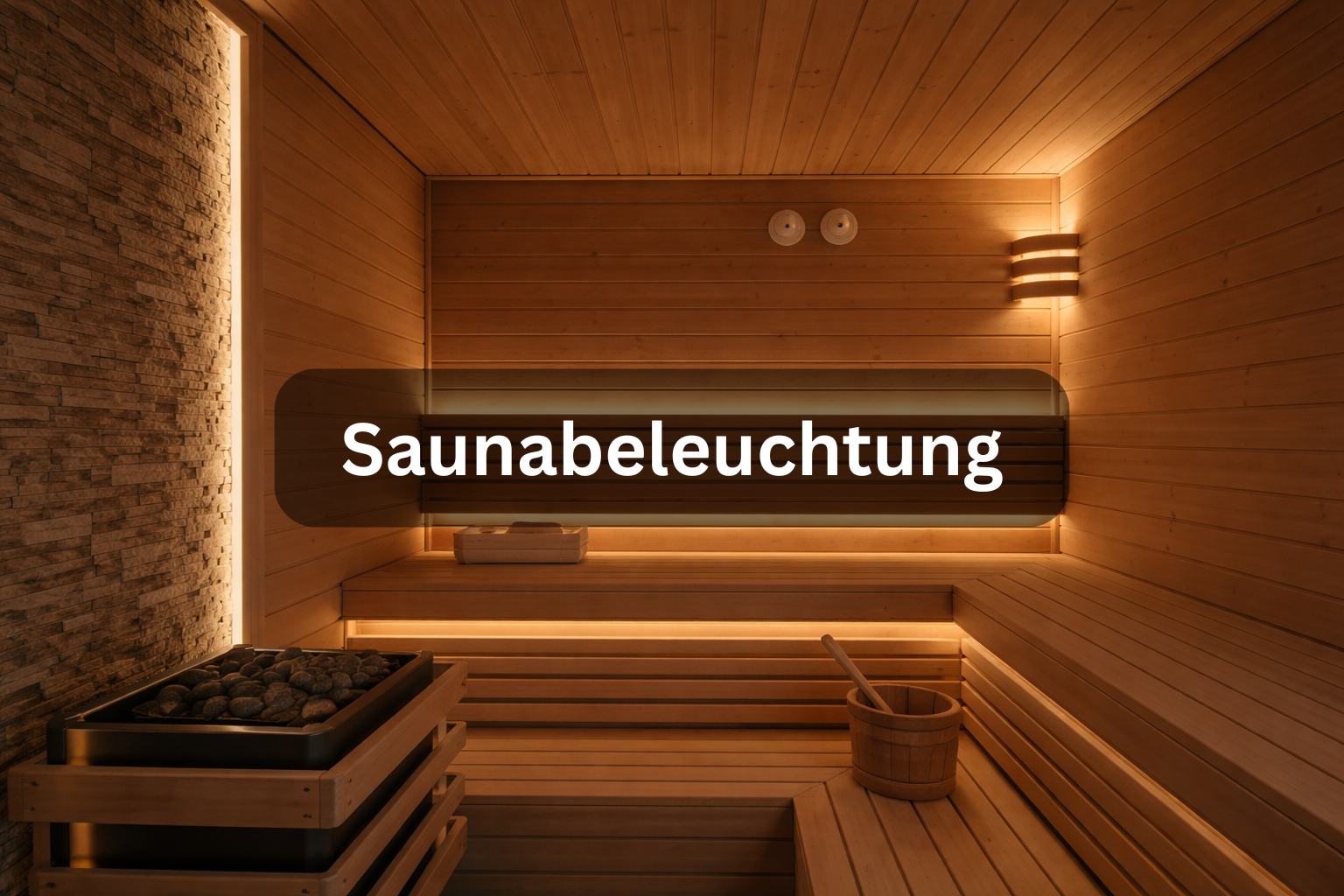 Saunabeleuchtung