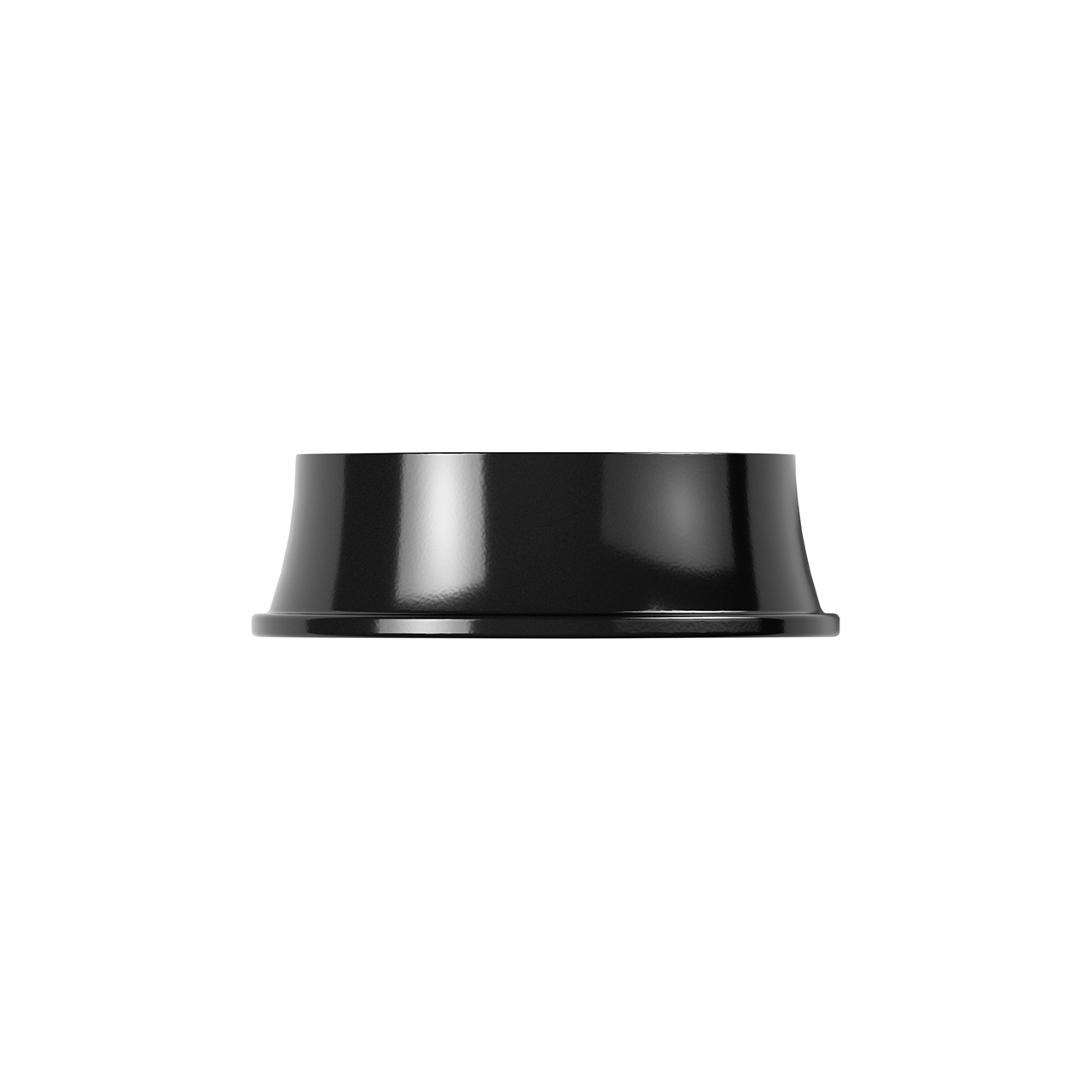 Fusion FLO Reflektor Linsenaufsatz Schwarz Seitenansicht Fusion FLO Reflektor Linsenaufsatz in Schwarz Seitenansicht für LED Einbaumodul