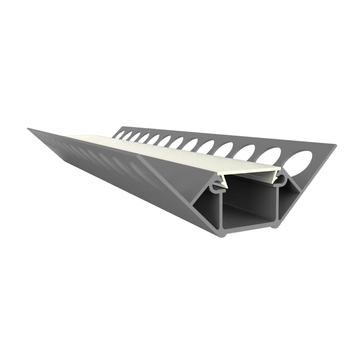 PC45-16 FLAT Abdeckung 2 m – für LED Profil Exo-F1/F1H/F2/N1/N2/T3/T3H/T5/V2 | klar, opal, schwarz PC45-16 FLAT Abdeckung 2 m – für LED Profil Exo-F1/F1H/F2/N1/N2/T3/T3H/T5/V2 | klar, opal, schwarz