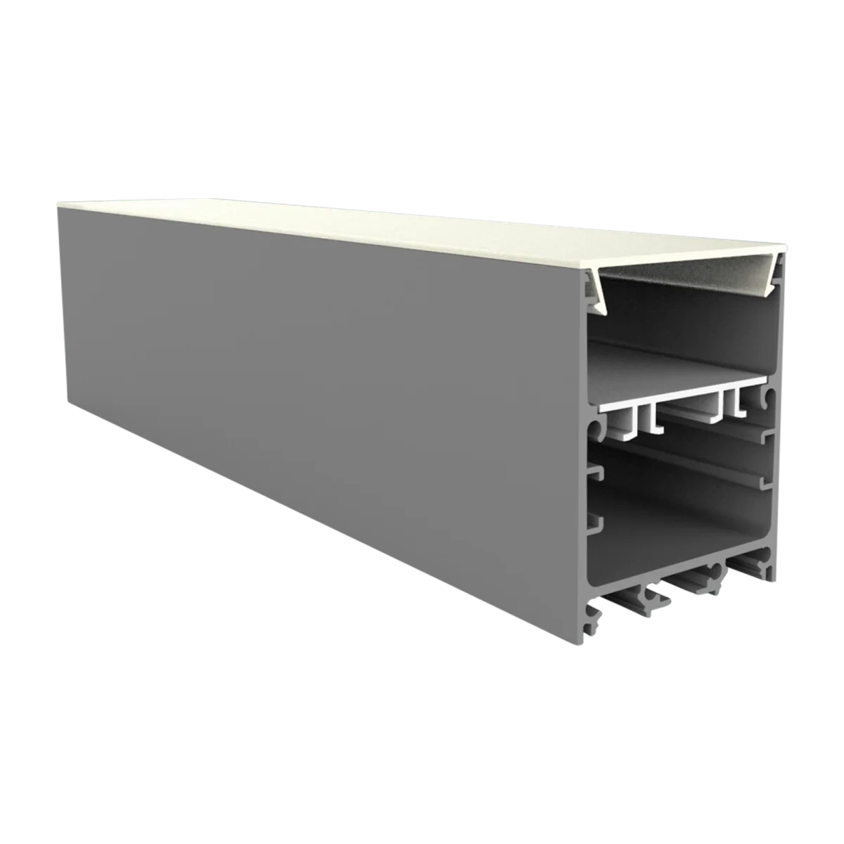 LED Leuchtenprofil extrabreit 2m EXO-TI1_32 (32 mm) – Aluminiumprofil für leistungsstarke LED-Strips