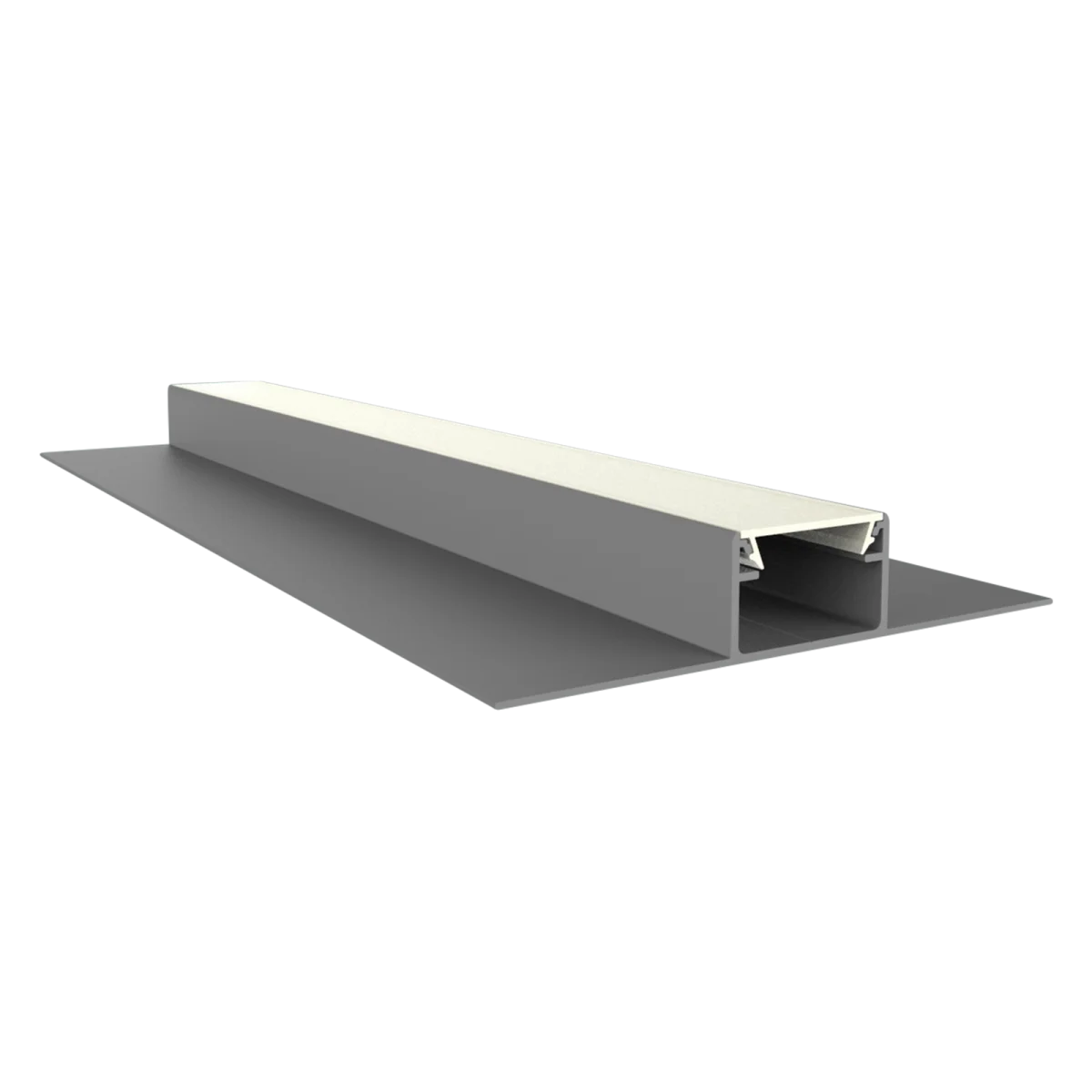 LED Trockenbau-Mittelprofil 2m EXO-T3_16 (16 mm) – Flächenbündiges Trockenbauprofil für LED-Strips