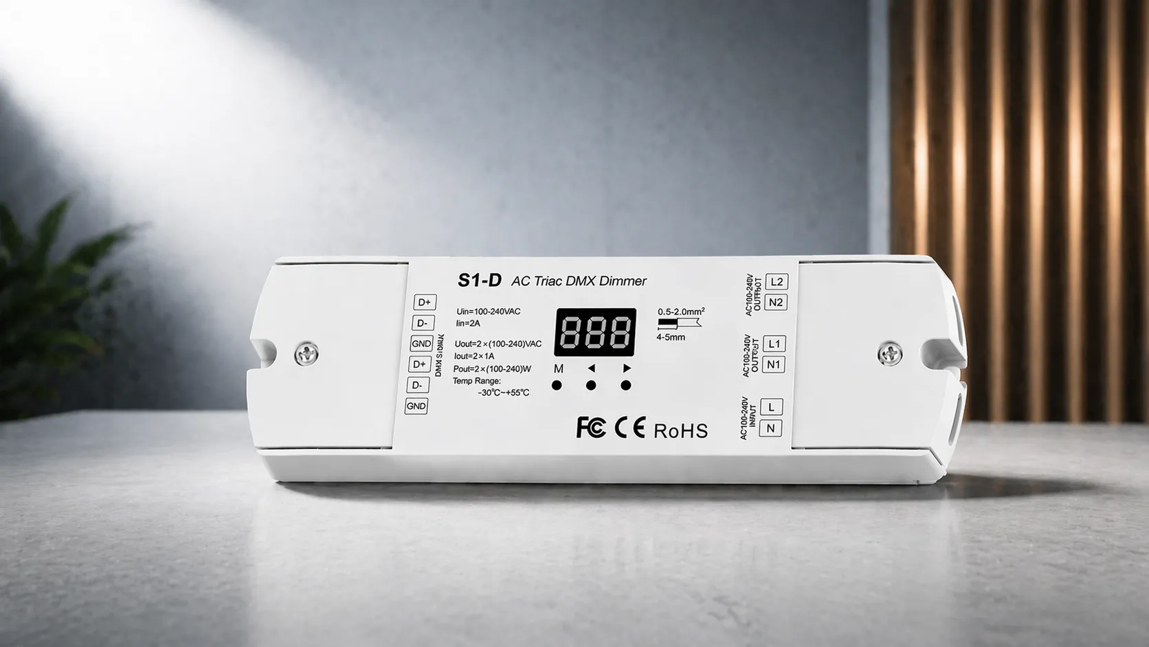 LED DMX Controller zur Steuerung von Beleuchtung und LED Systemen
