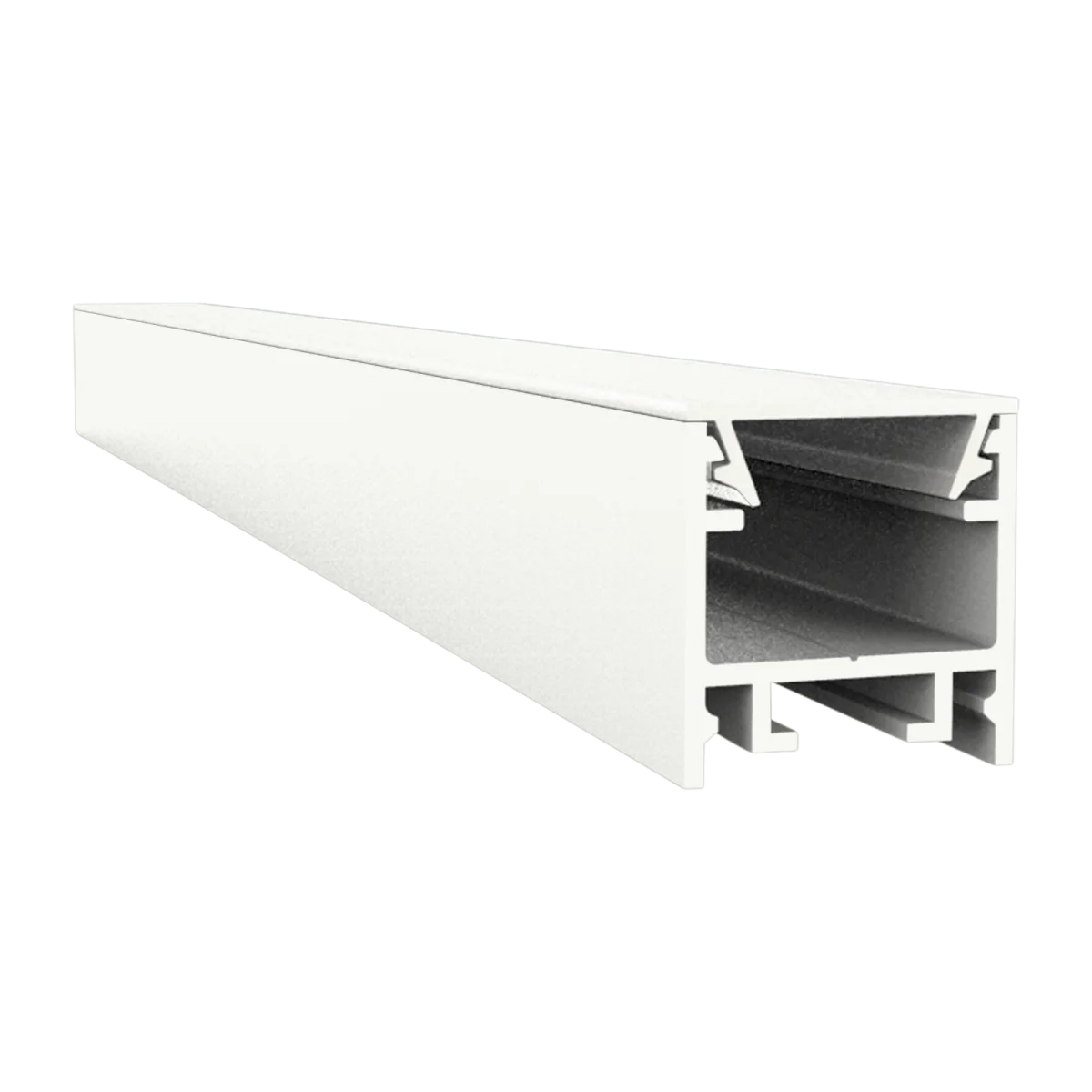 Schmales LED Alu Aufbauprofil 2m EXO-A2-13 (13mm) –| Flaches Aluprofil für LED-Strips