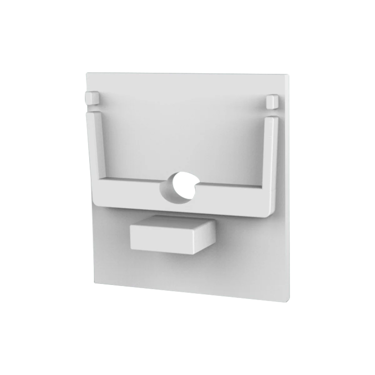 Endkappe für LED Alu Aufbauprofil Exo-N4_24 + Cover PC51 _24