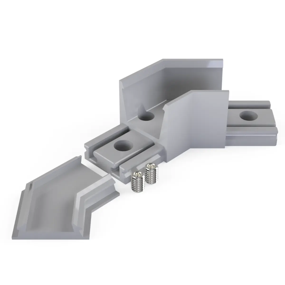 Verbinder für LED ALU Aufbauprofil Exo-A2_13 Verbinder für LED ALU Aufbauprofil Exo-A2_13