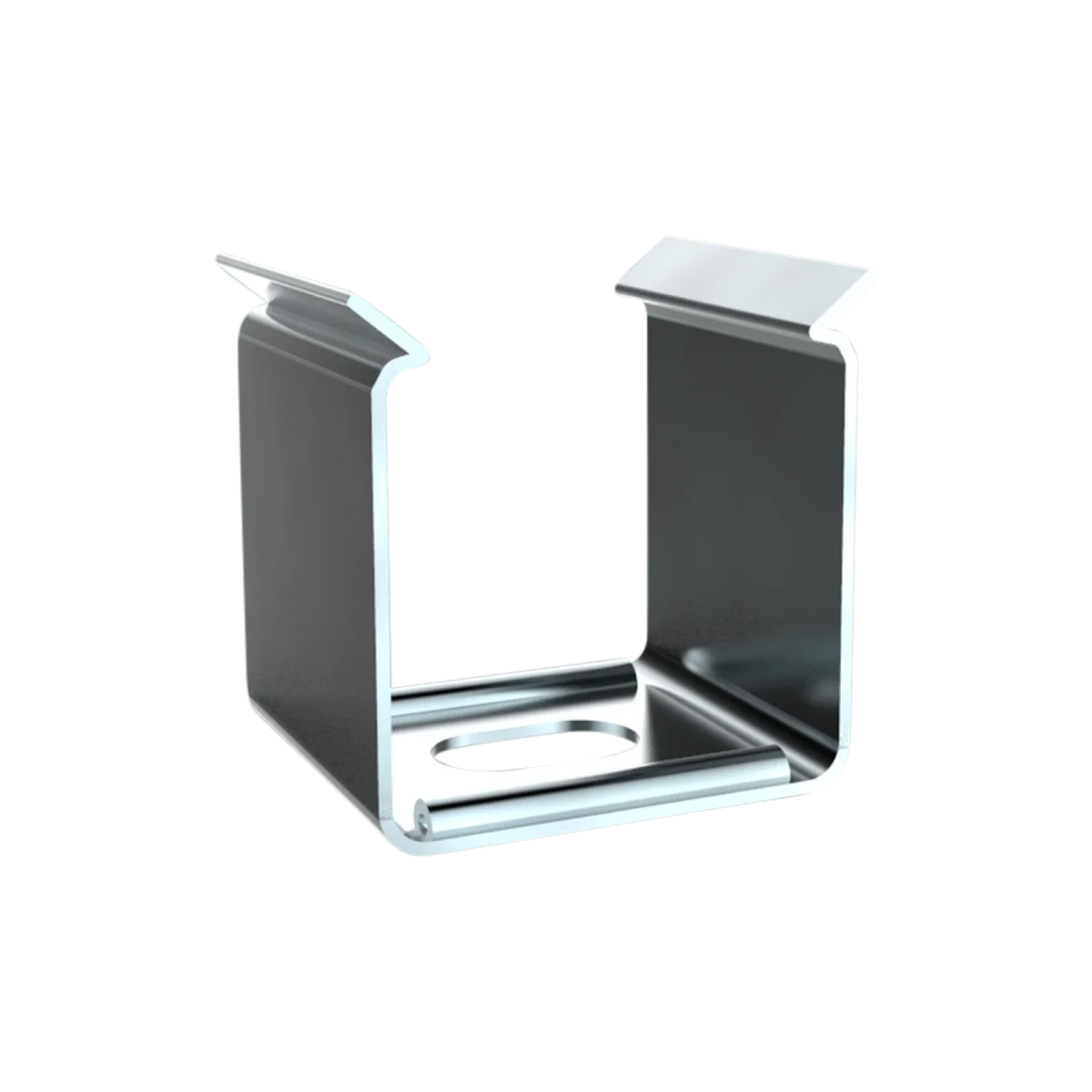 Montageklammer SPS-A0-8 aus Federstahl – für LED Alu-Aufbauprofil Exo A0-8