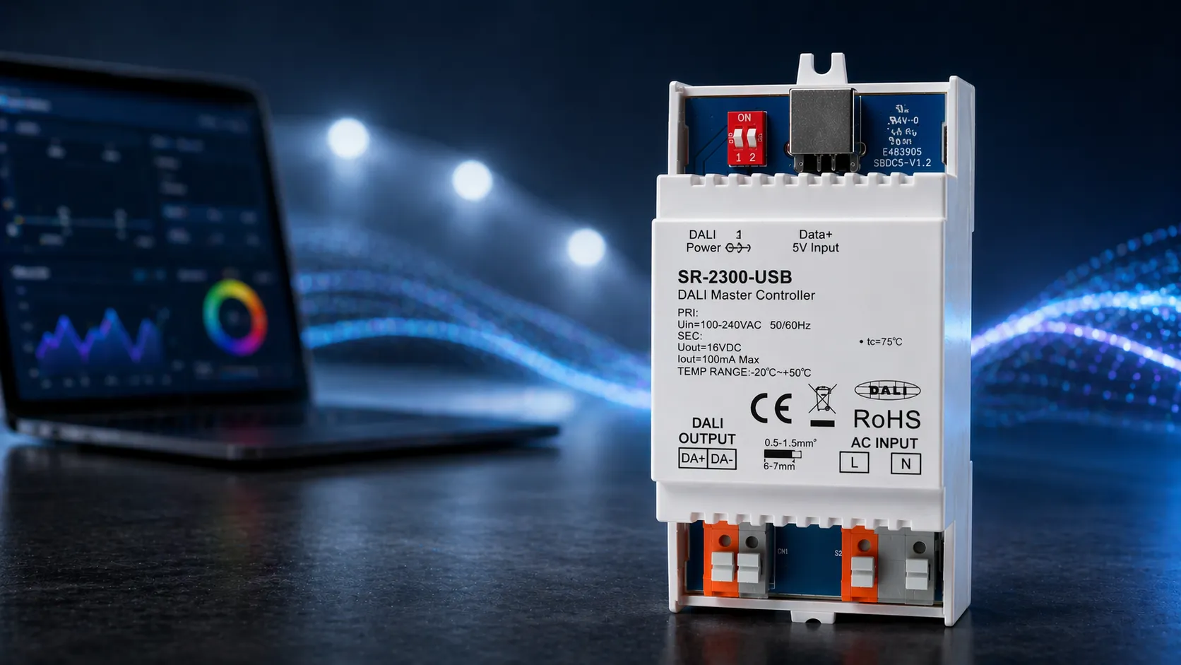 LED DALI Software zur Steuerung und Konfiguration von Beleuchtungssystemen