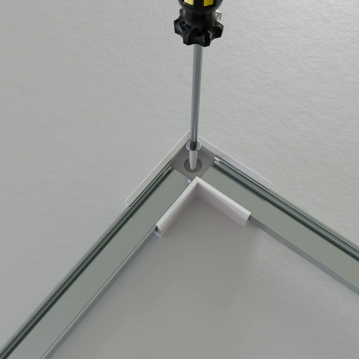Verbinder für LED ALU Aufbauprofil Exo-A1_13 Verbinder für LED ALU Aufbauprofil Exo-A1_13