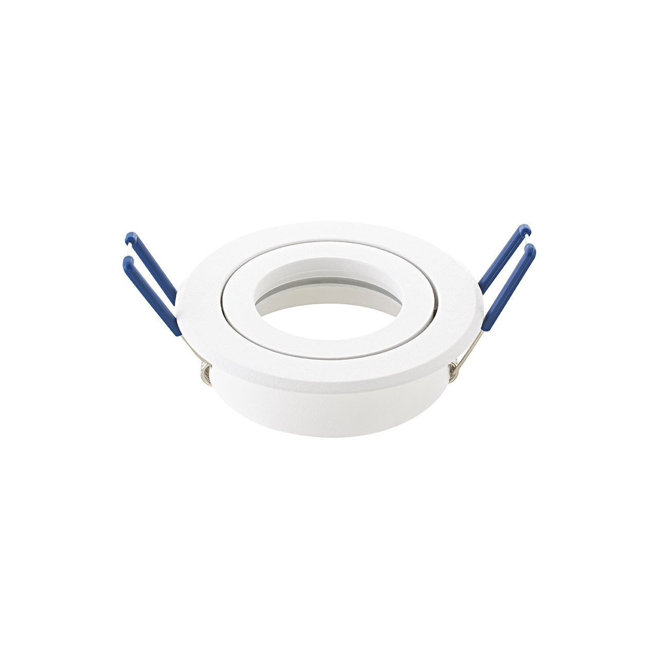 Einbaurahmen für LED Spots – 83 mm, schwenkbar, rund, Lochmaß 68 mm, GU10/MR16-kompatibel