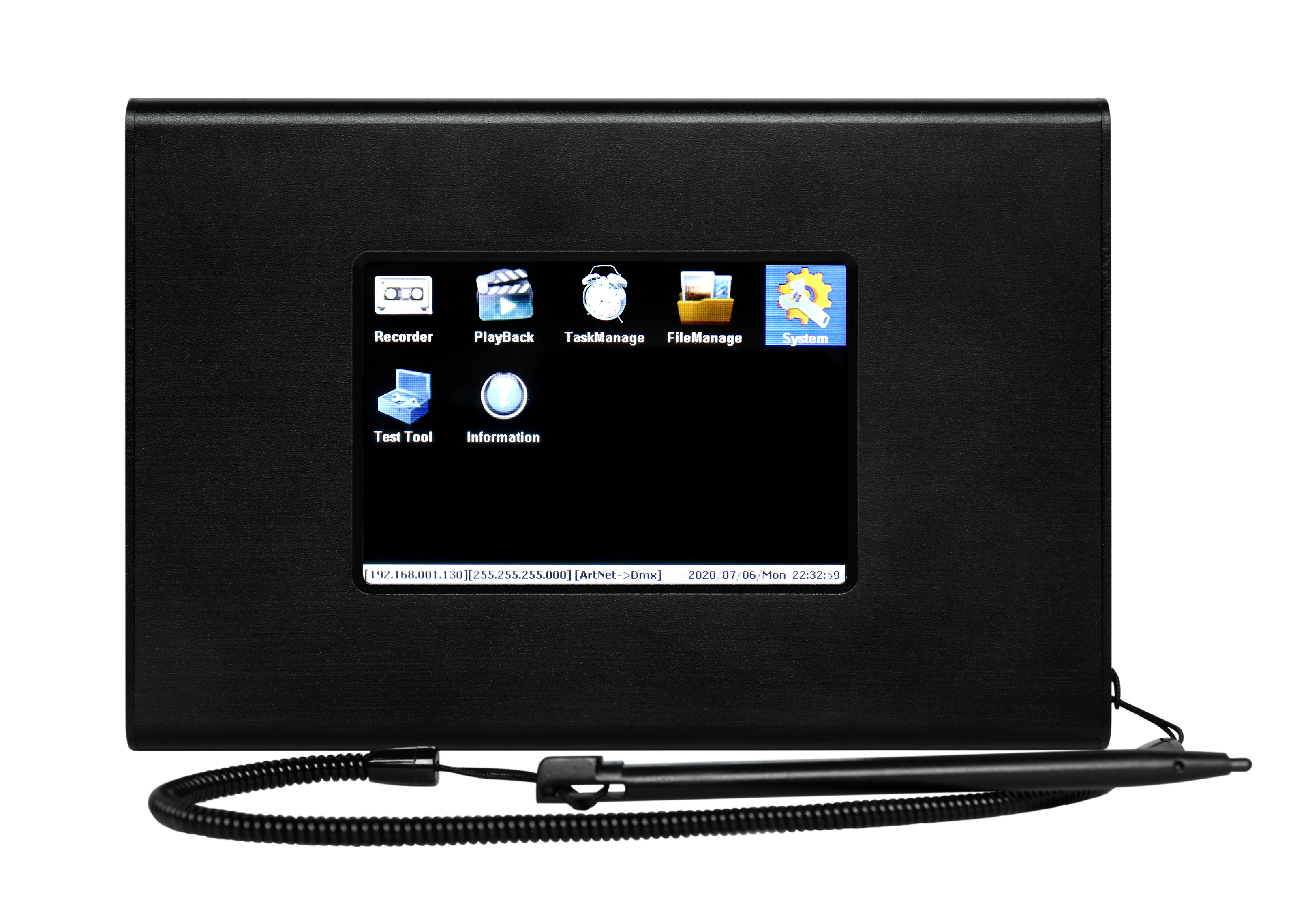 ArtNet–DMX Konverter SR-2100 – Bidirektionaler Wandler für 4x ArtNet & 2048 DMX-Kanäle, Wandmontage ArtNet–DMX Konverter SR-2100 – Bidirektionaler Wandler für 4x ArtNet & 2048 DMX-Kanäle, Wandmontage