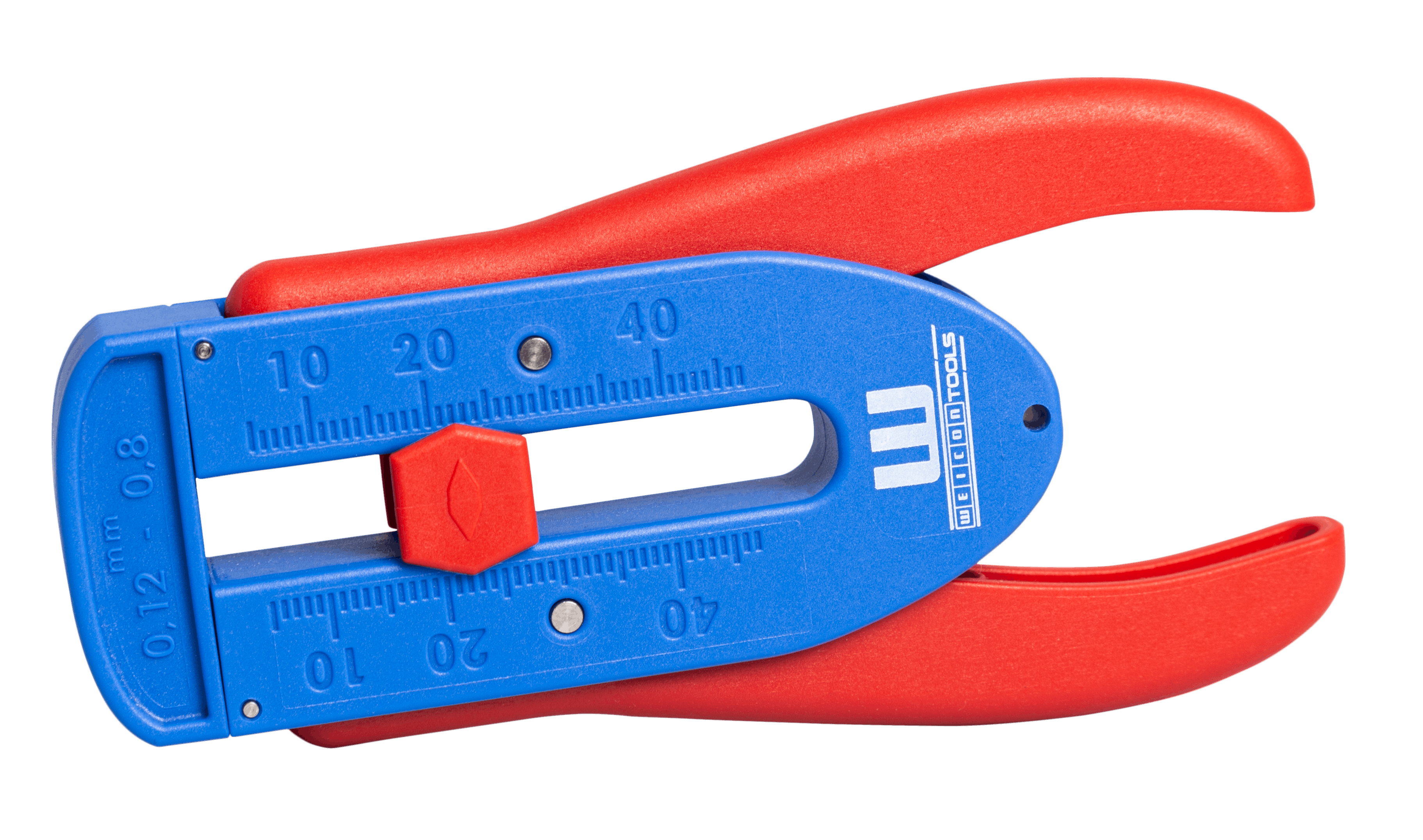 WEICON Präzisions Abisolierer S für feine Leiter 0,12 bis 0,8 mm AWG 36-20 zum präzisen Abisolieren von Kabeln
