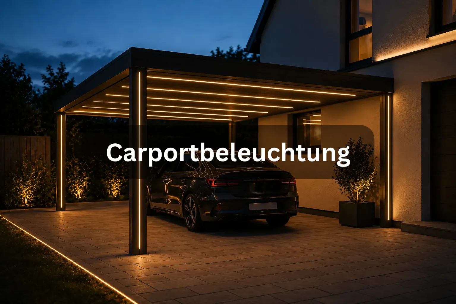 Carportbeleuchtung