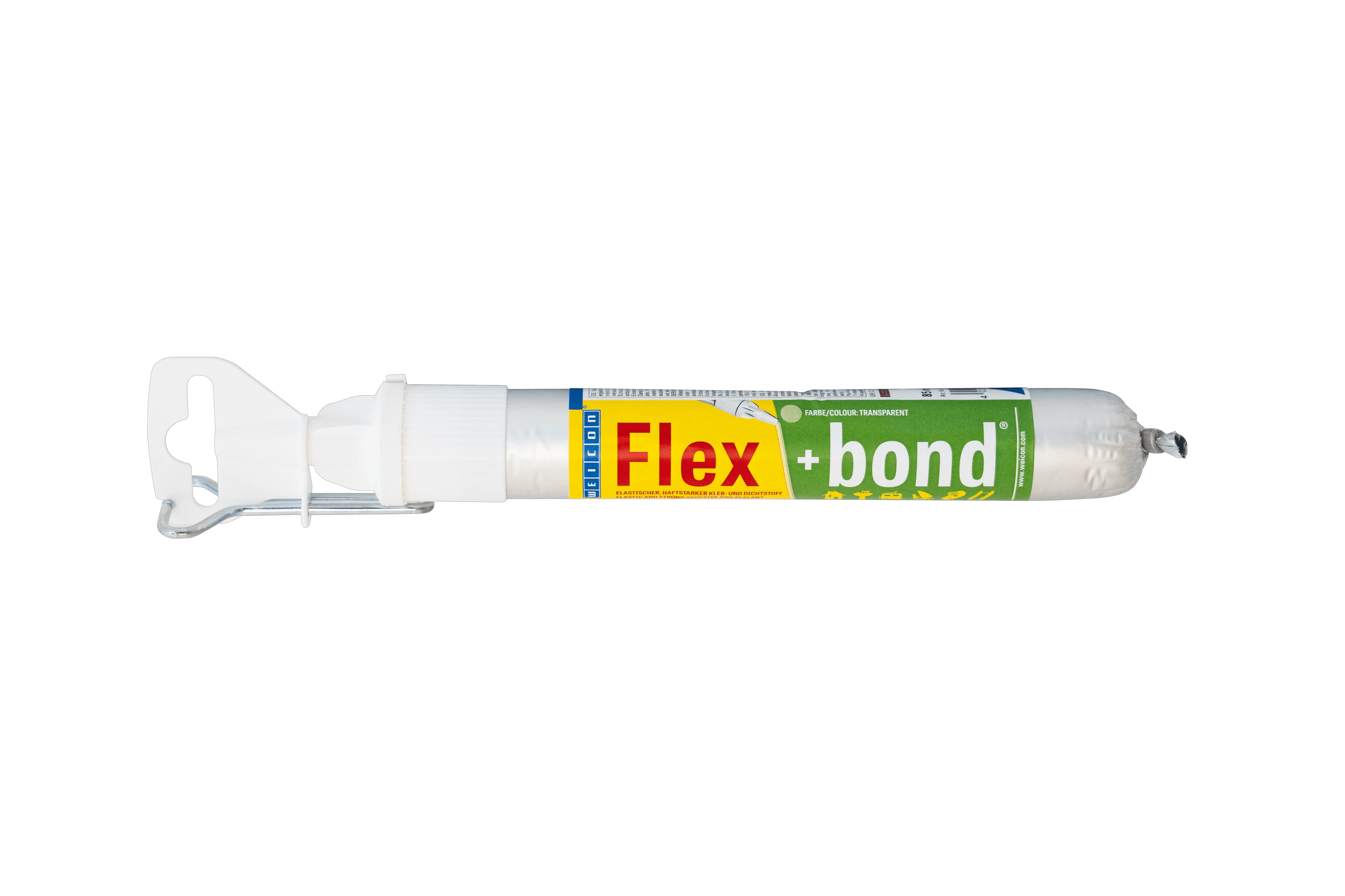 Weicon Flex Bond Kleb und Dichtstoff transparent 85 ml elastisch MS Polymer silikonfrei