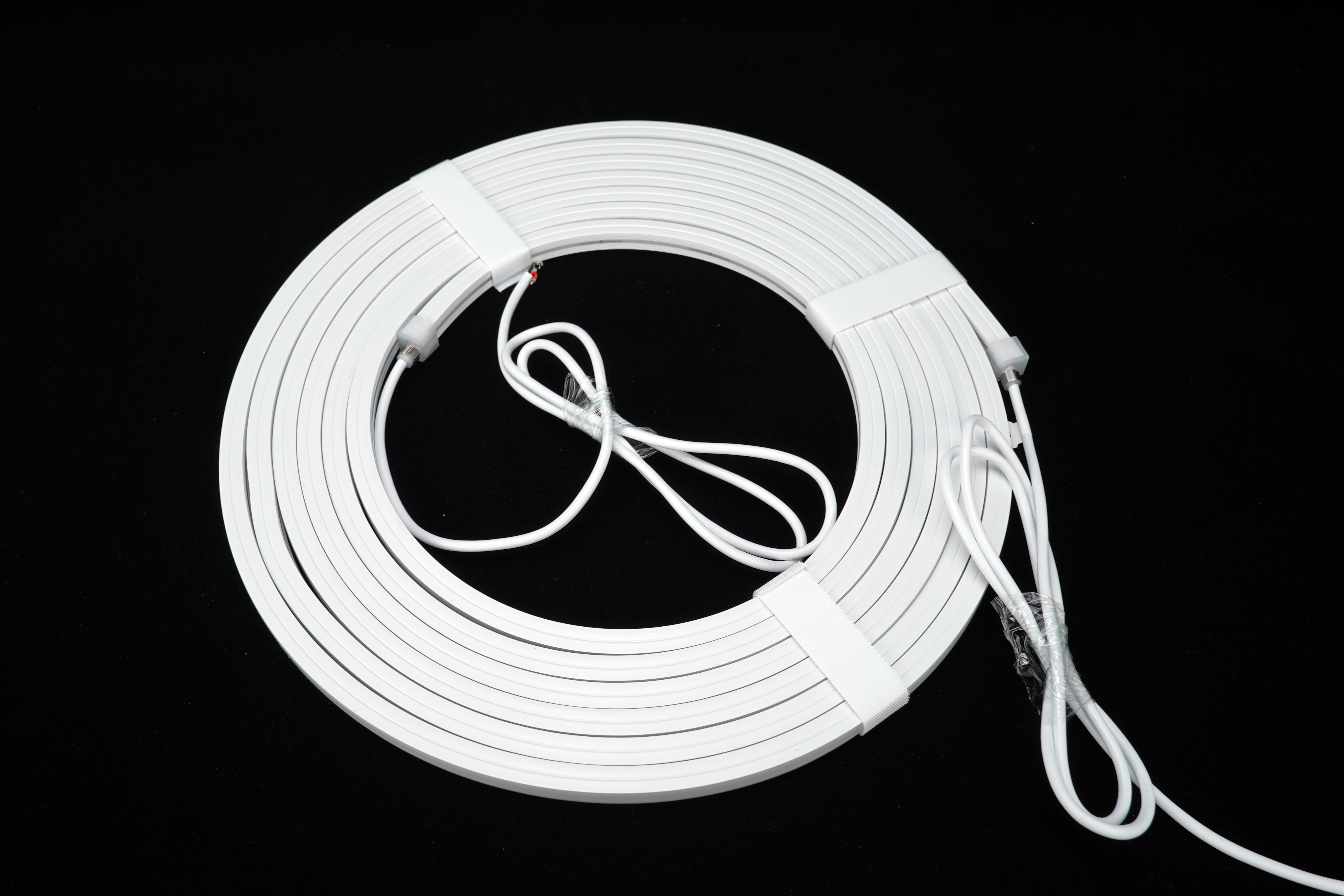 LED NEON TUBE 10×10 mm Silikon Schlauch – 5 m Rolle - 12 W – 24 V – IP67 – CRI>93 - Schneidmaß 50mm