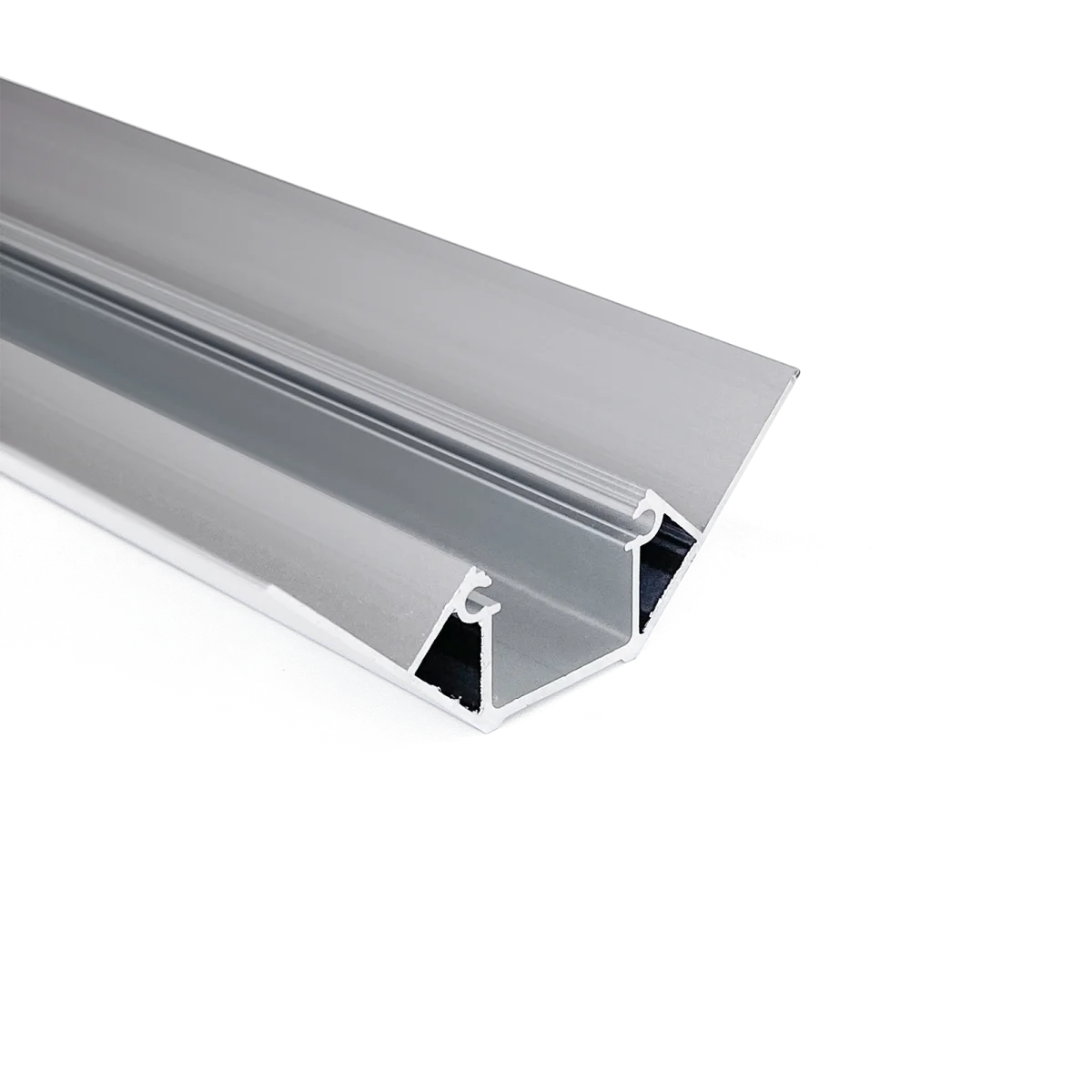 LED Trockenbau-Eckprofil Innen 2m EXO-T5_16 (16 mm) – Flächenbündiges Innen­eckprofil für LED-Strips