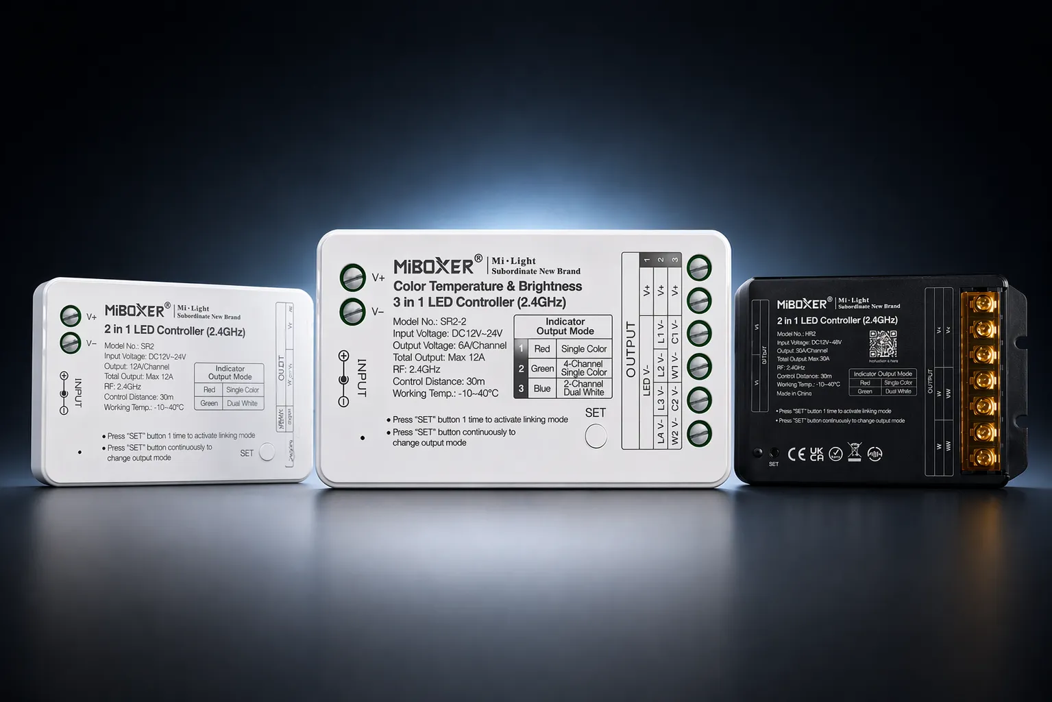 Neu: MiBoxer SR2-2 LED Controller mit 4 Zonen