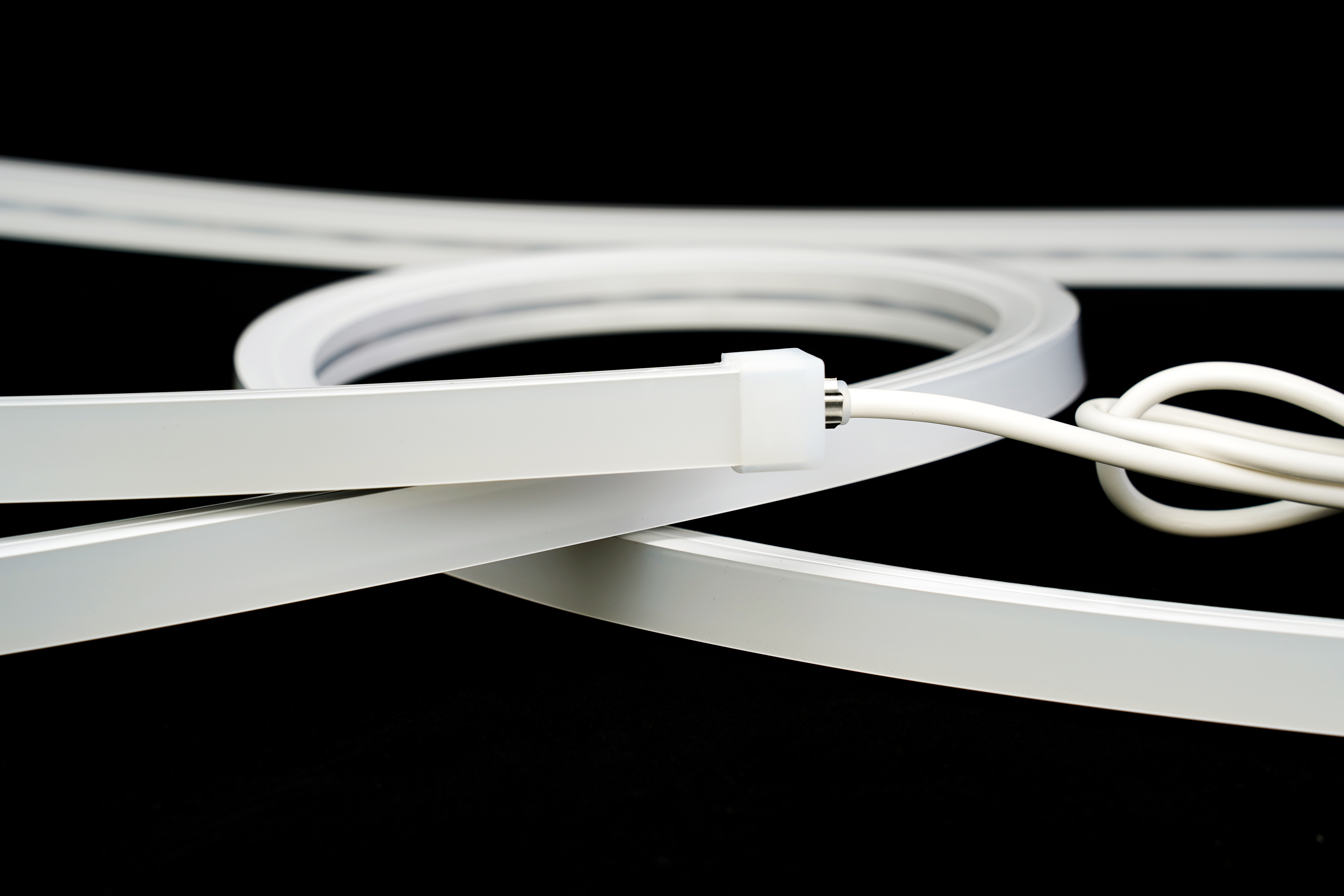 LED NEON TUBE 20×20 mm Silikon Schlauch – 5 m Rolle Single Color - 24V - IP67- 5500K - 12W