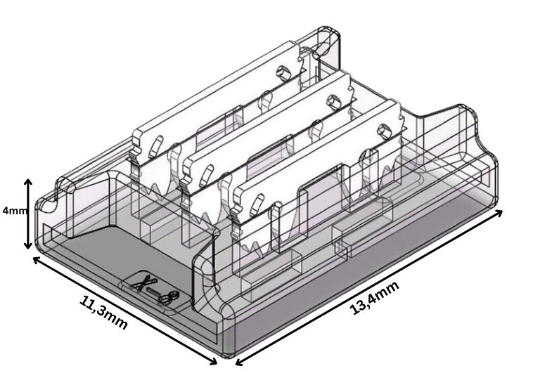 LED Strip-zu-Strip Schnellverbinder 3-polig, lötfrei, für 10 mm CCT SMD LED-Streifen – werkzeuglose, sichere Verbindung für Tunable-White Streifen, ideal für saubere LED-Installationen – SK-LED