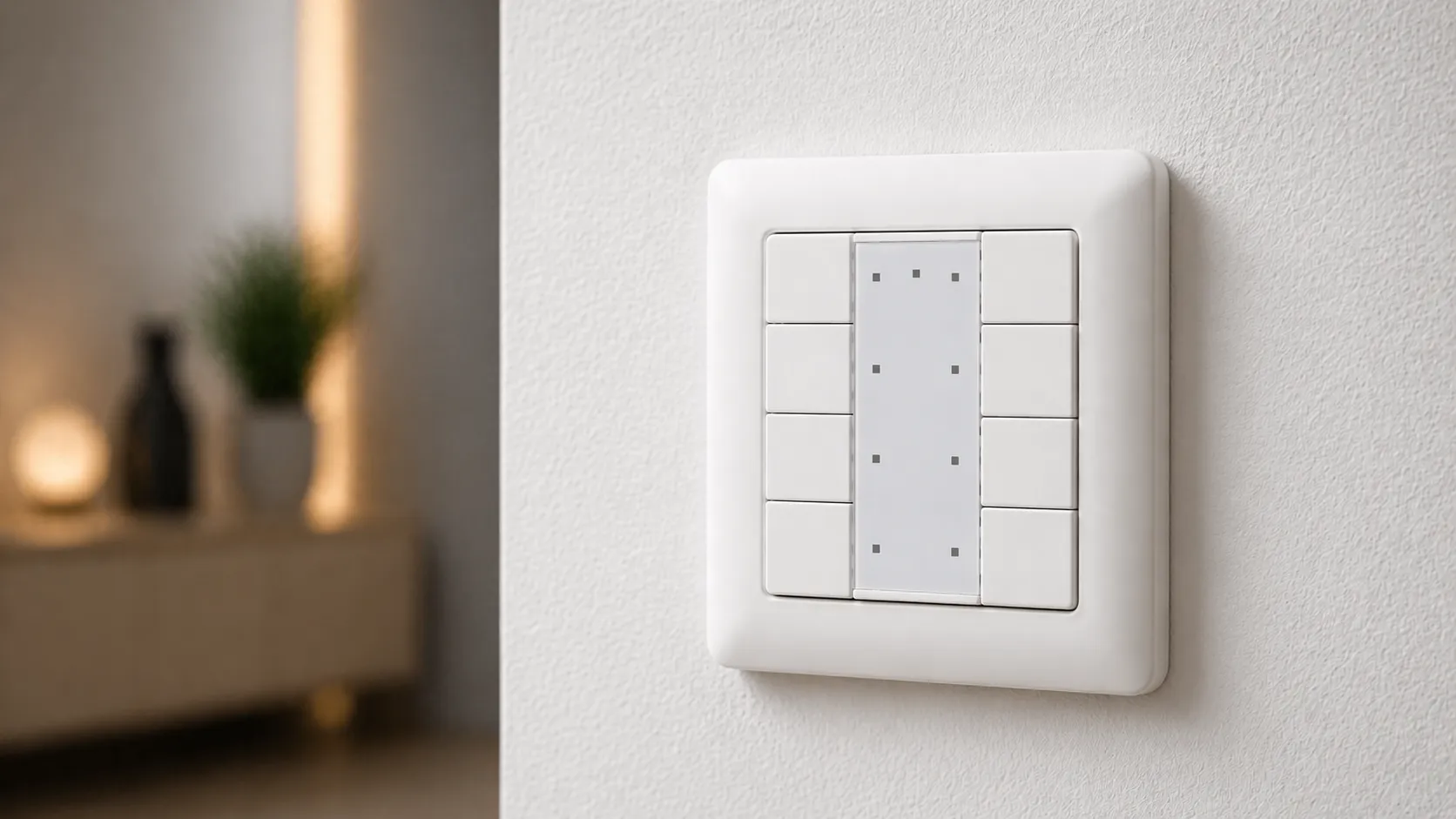 LED DALI Schalter & Dimmer für moderne Lichtsteuerung LED DALI Schalter und Dimmer zur Steuerung von LED Beleuchtung im Wohnbereich