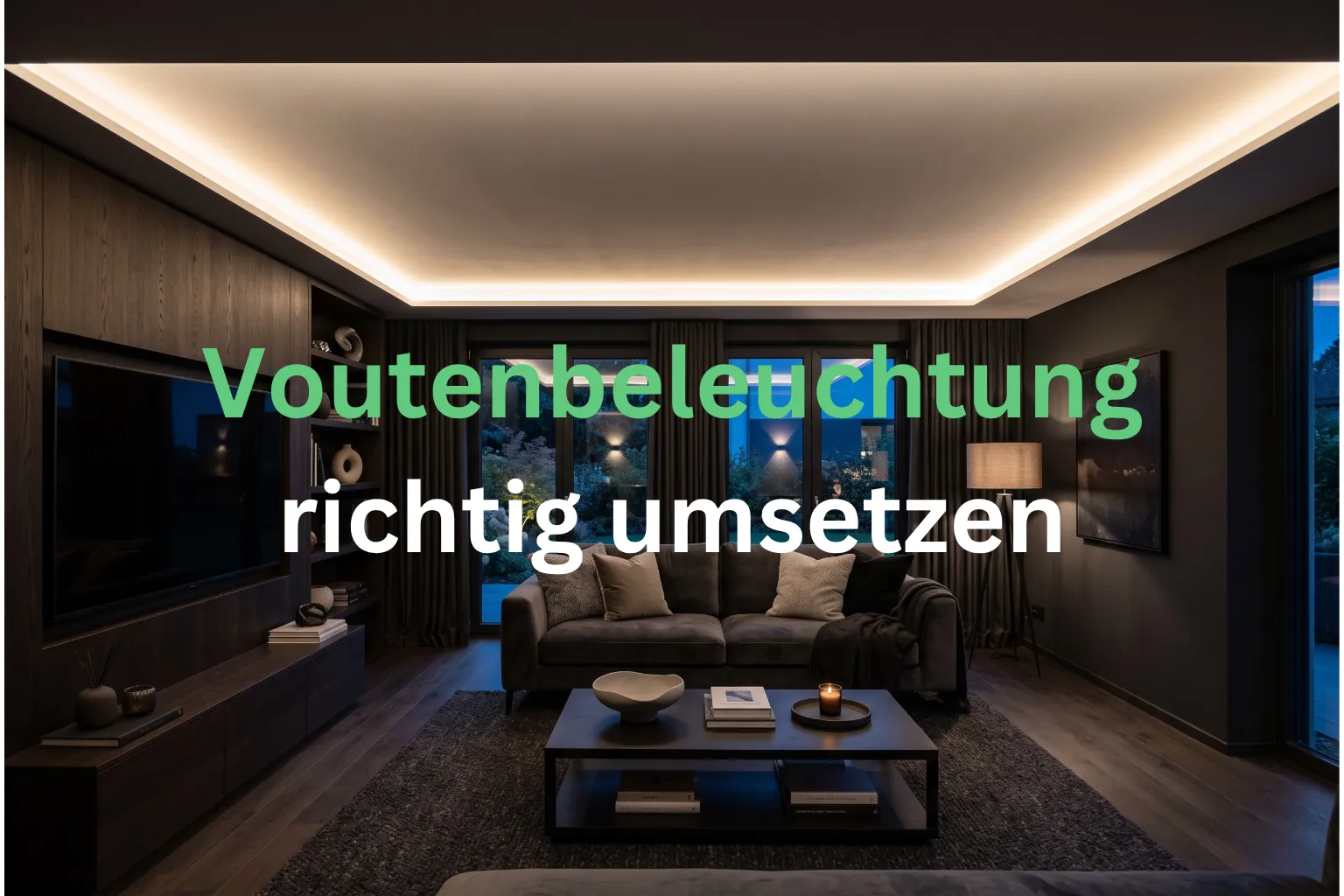 Voutenbeleuchtung richtig umsetzen