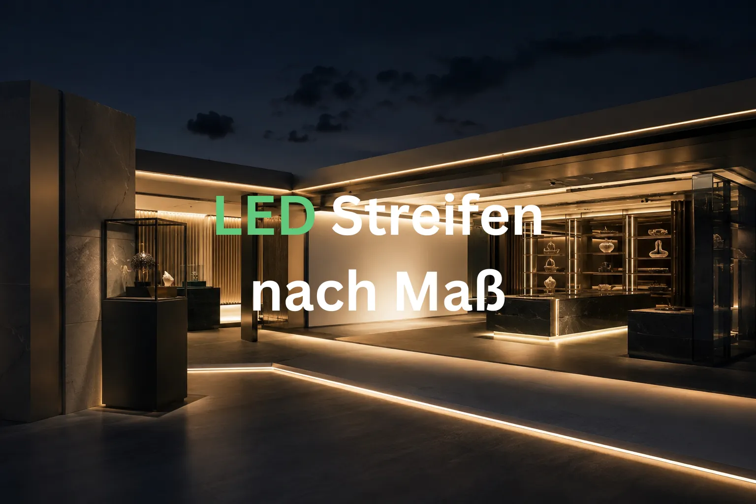 LED Streifen nach Maß online konfigurieren LED Streifen nach Maß für individuelle Beleuchtungslösungen