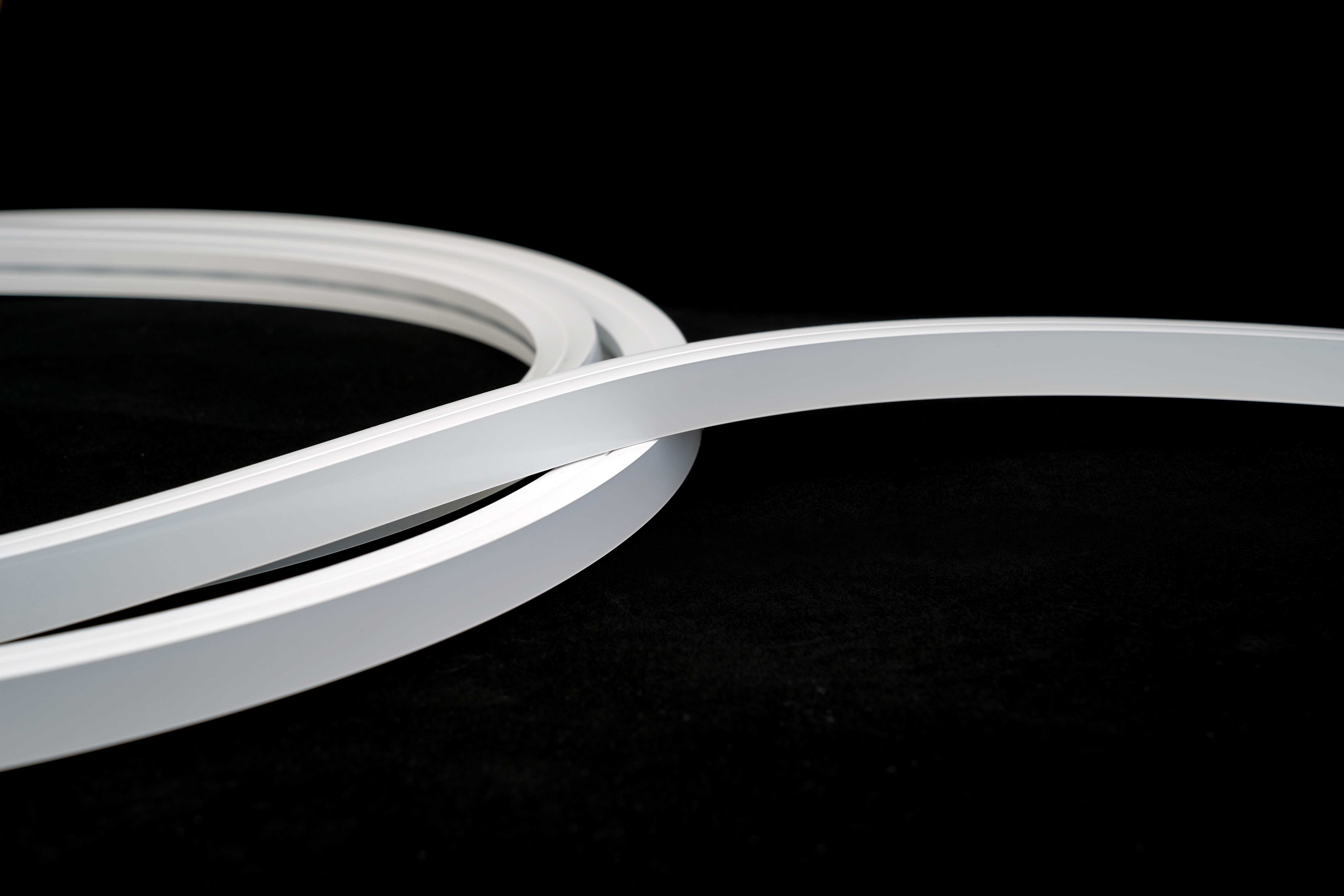 LED NEON TUBE 20×20 mm Silikon Schlauch – 5 m Rolle Single Color - 24V - IP67- 5500K - 12W