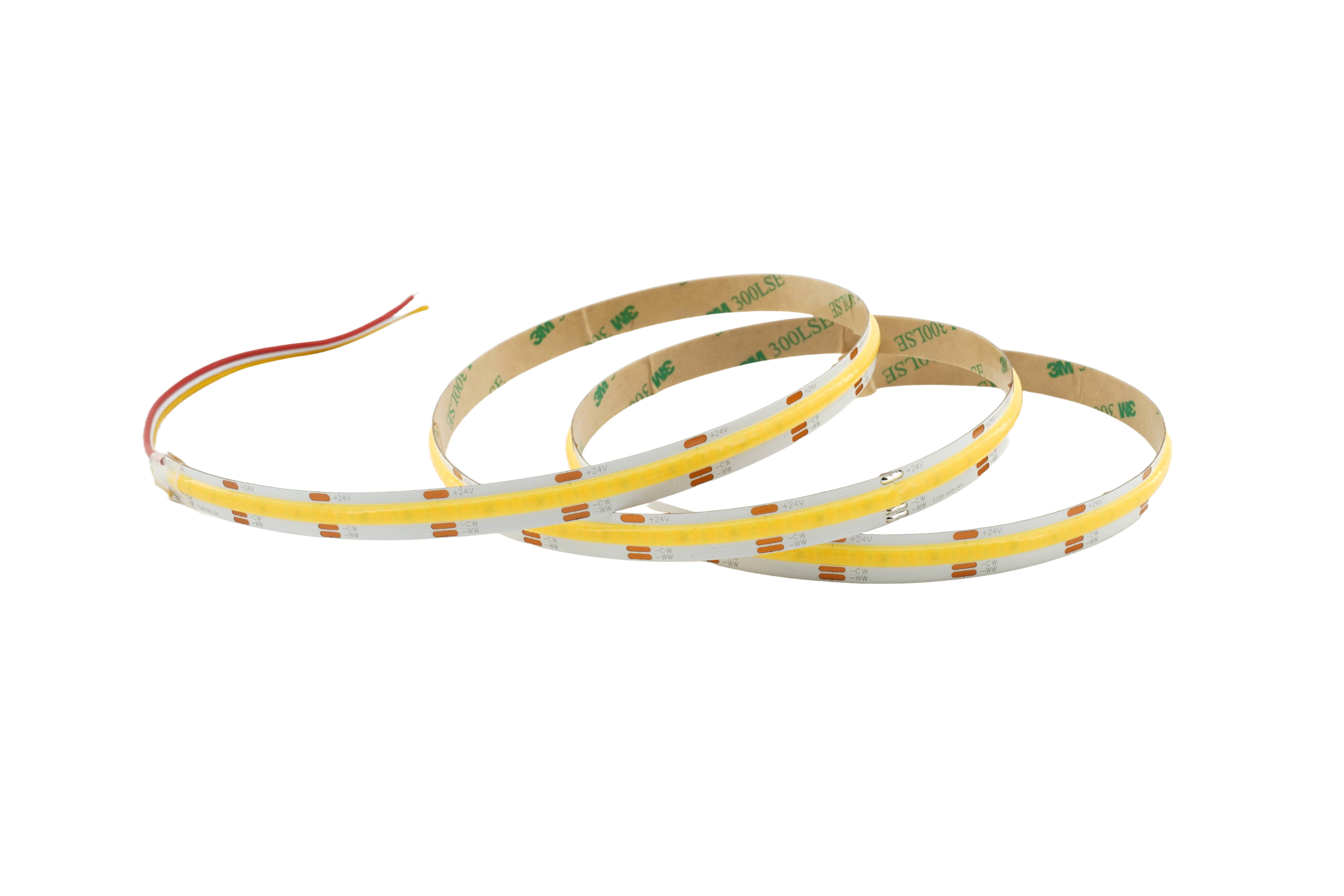 4262543210629 - COB CCT LED-Streifen – Tunable White 640 LEDs m 24 V 16 W m 1345 lm m einstellbare Farbtemperatur