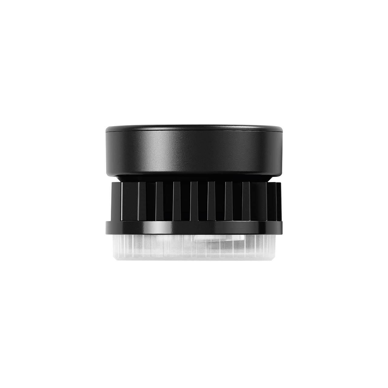 Fusion LED Einbaumodul 7,2 W 24 V DC dimmbar Seitenansicht schwarz