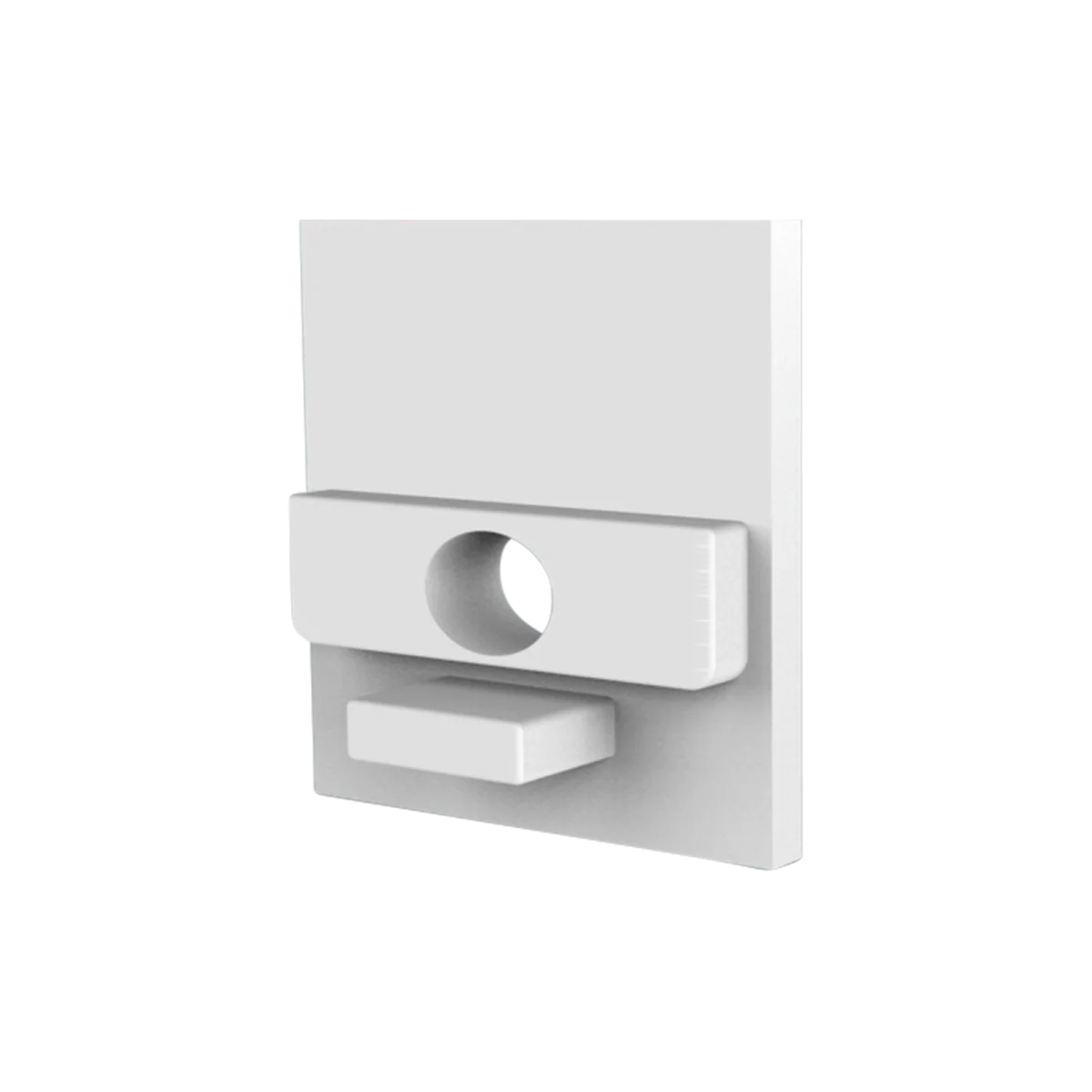 Endkappe für LED Alu Aufbauprofil Exo-N2_16 + Cover PC45 _16