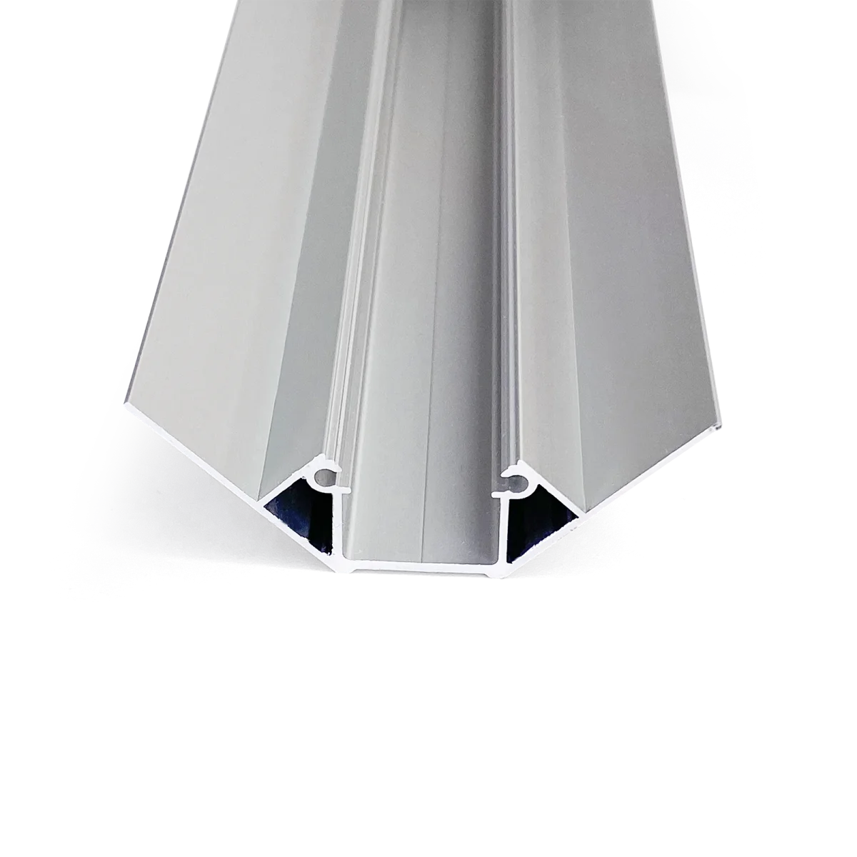 LED Trockenbau-Eckprofil Innen 2m EXO-T5_16 (16 mm) – Flächenbündiges Innen­eckprofil für LED-Strips