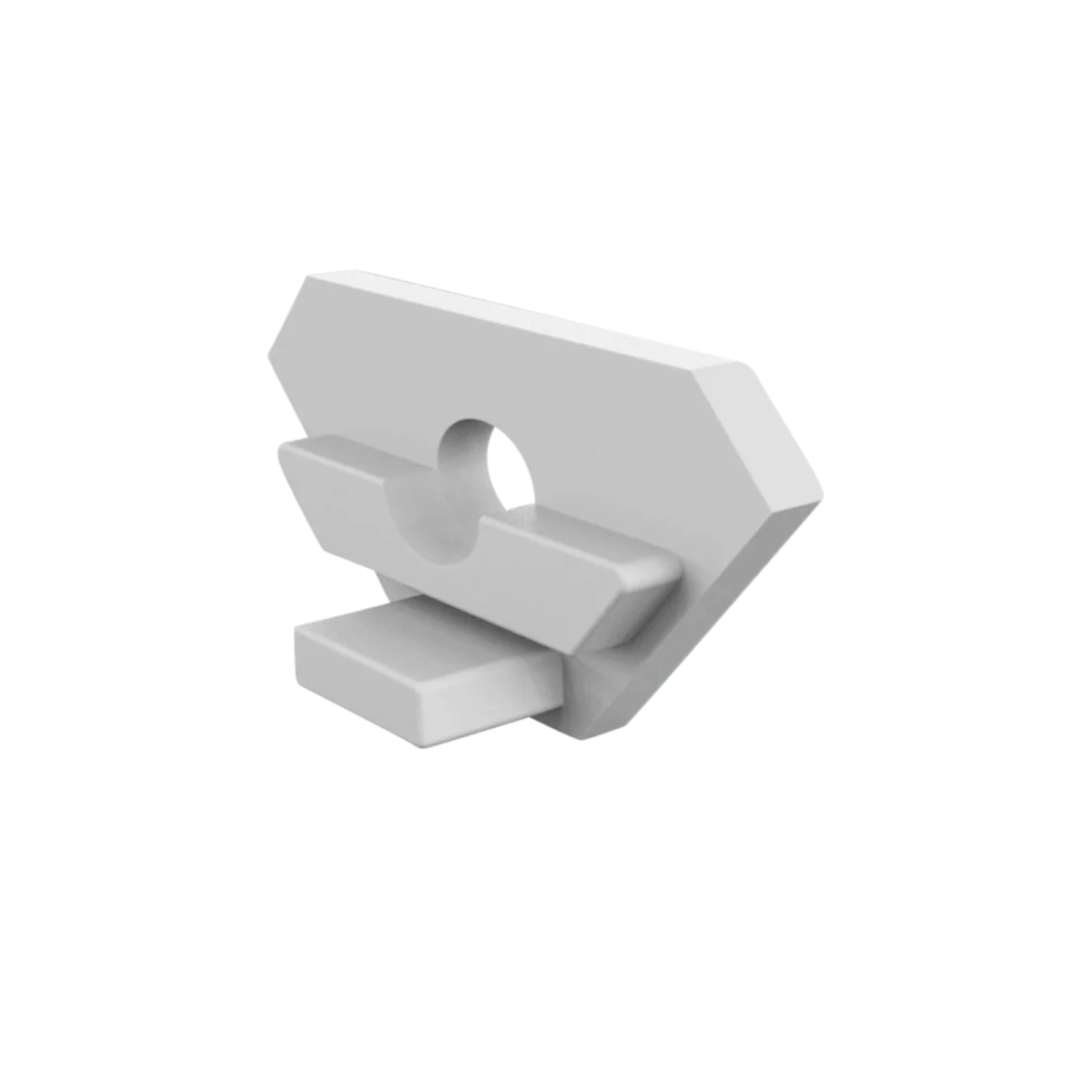 Endkappe für LED Alu Eckprofil Exo-V2_14 + Cover PC45_16
