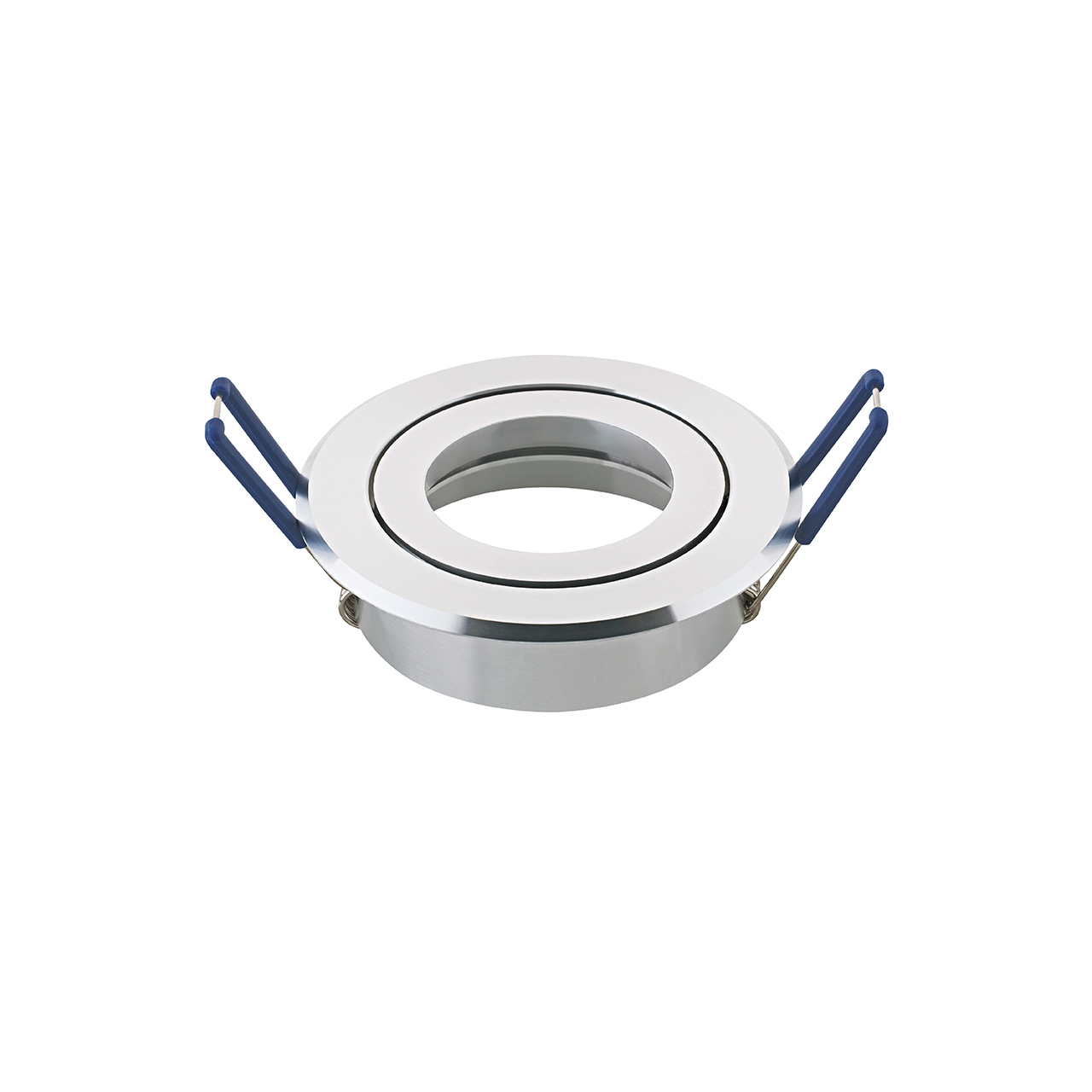 Einbaurahmen für LED Spots – 83 mm, schwenkbar, rund, Lochmaß 68 mm, GU10/MR16-kompatibel