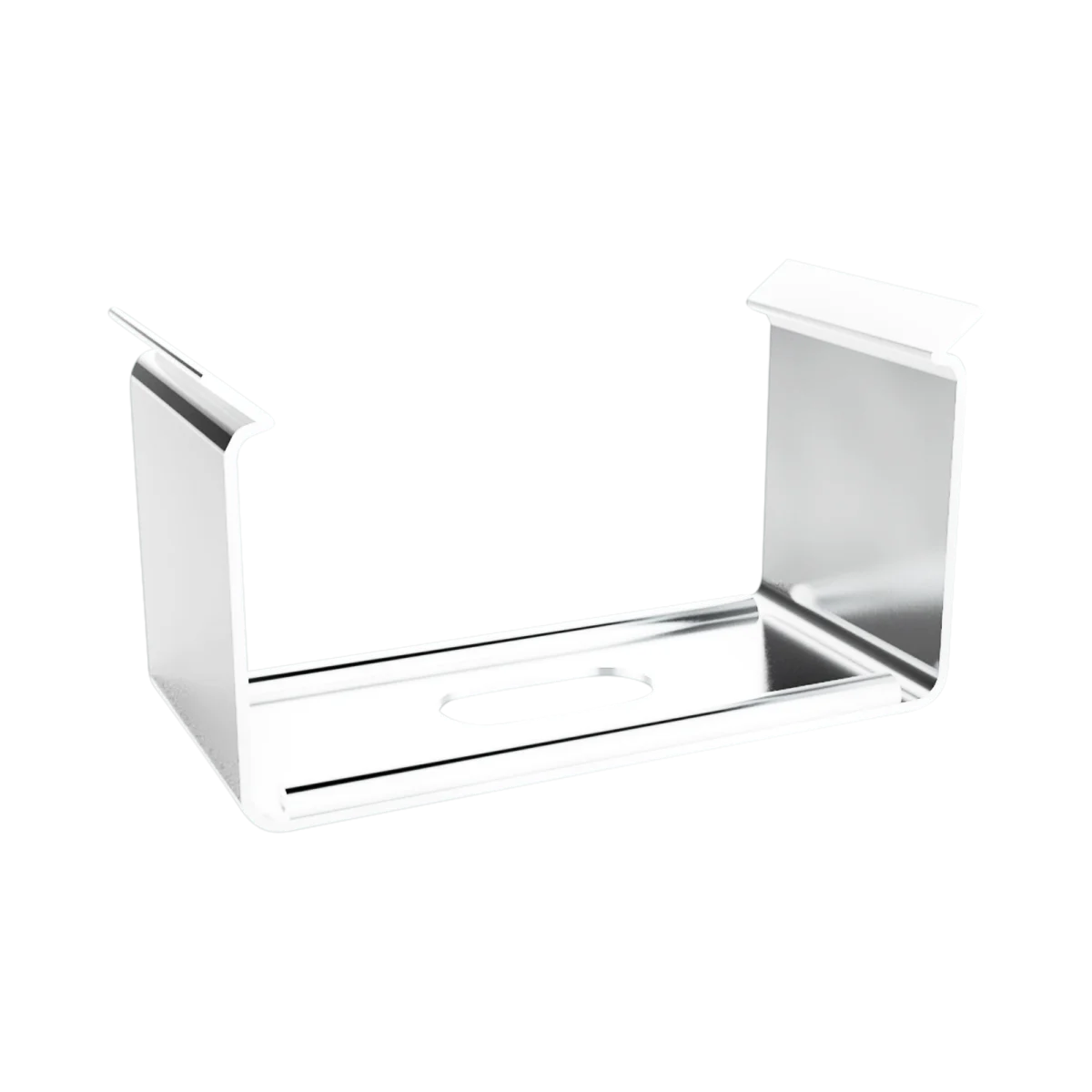 Montageklammer SPS-N1_16 aus Federstahl – für LED Alu-Aufbauprofil Exo-N1_16 