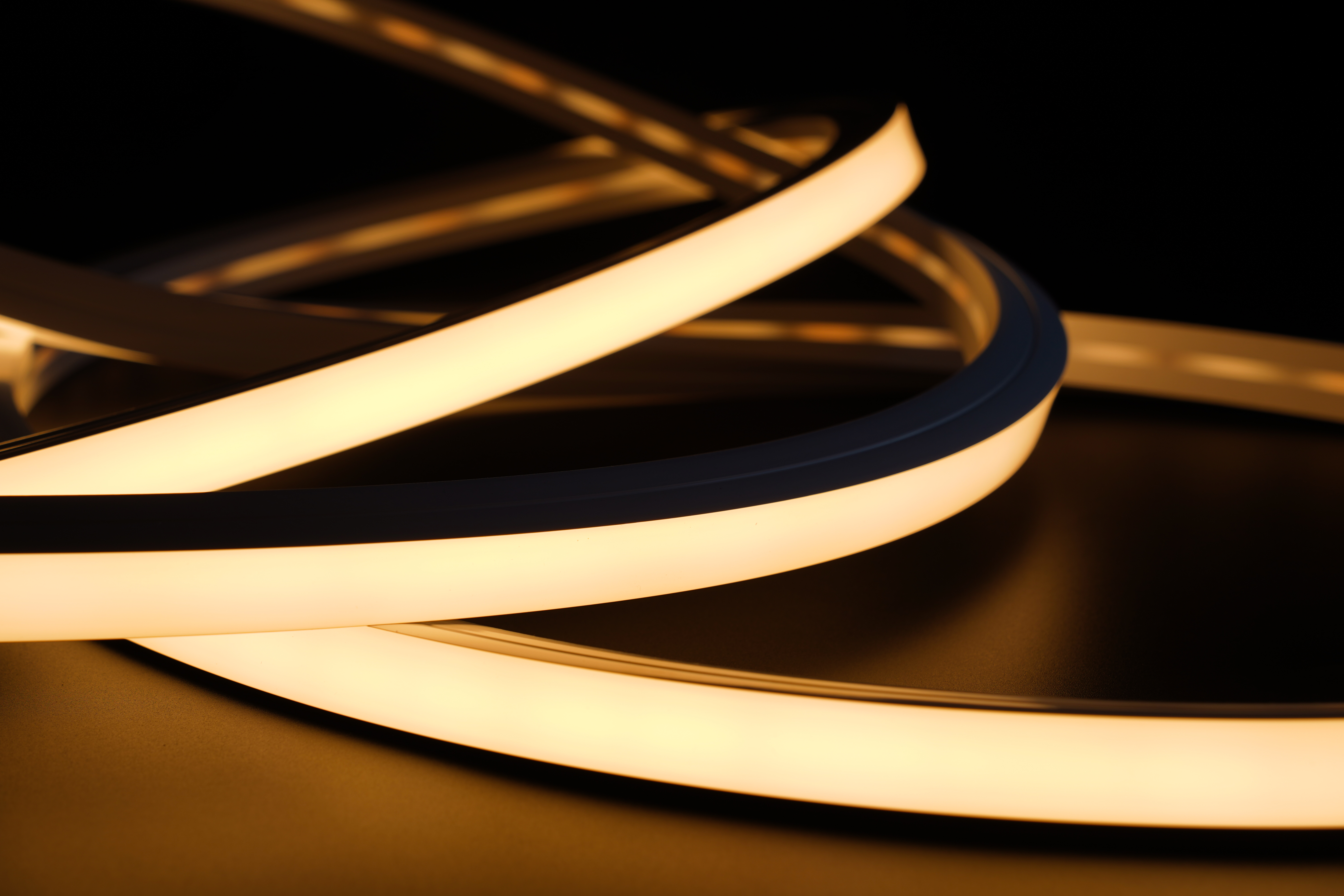 LED NEON TUBE 20×20 mm Silikon Schlauch – 5 m Rolle Single Color - 24V - IP67- 5500K - 12W