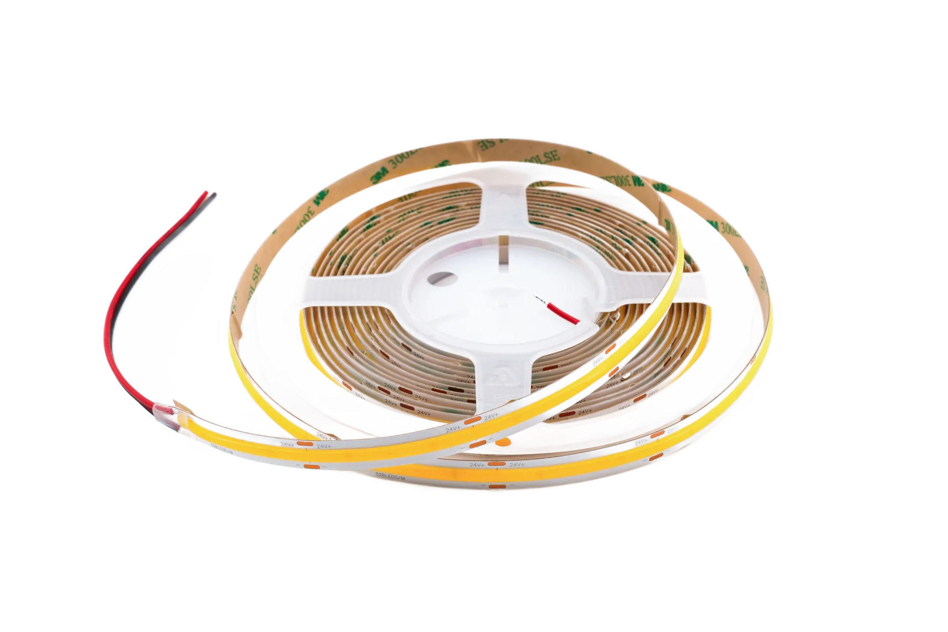 COB LED Streifen 5m Rolle 24V 2700K Art.-Nr. 22310 24V COB LED Streifen 10mm Art.-Nr. 22310 als 5 Meter Rolle mit 2700K Warmweiß
