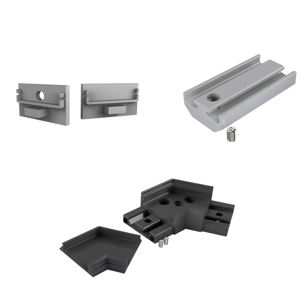 LED Aluprofile Zubehör
